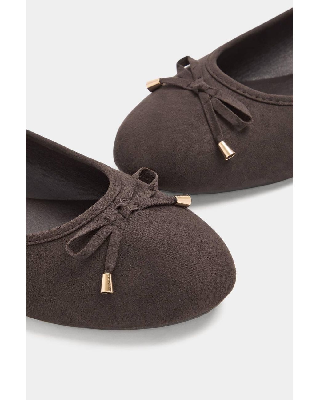 Yours Blue Ballet Flats
