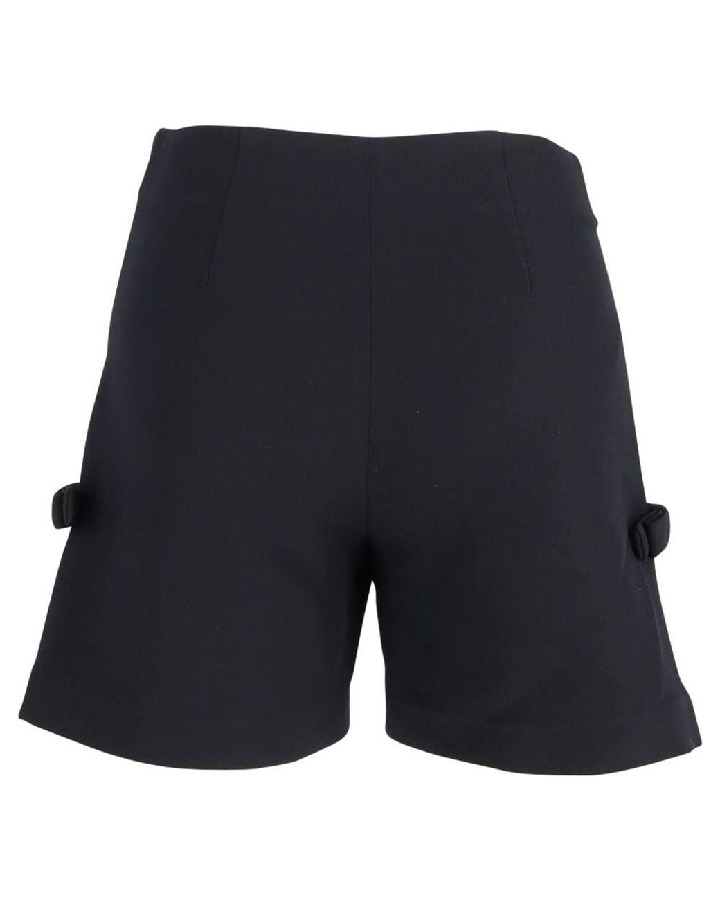 Fendi Blue Preloved Bow Detail Shorts