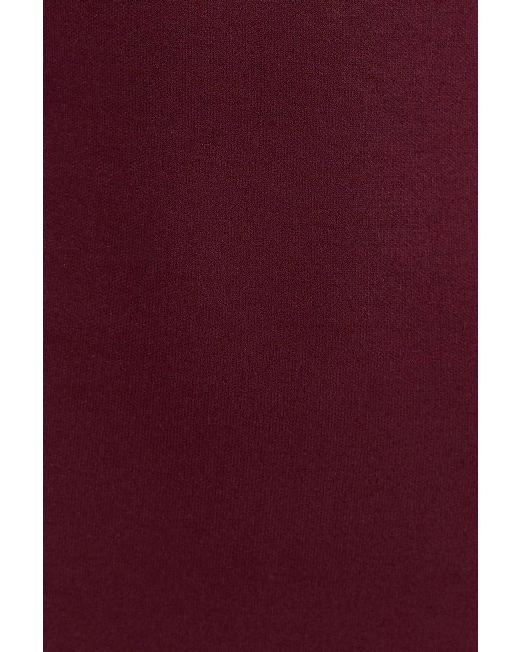 Dilvin Red Strapless Bodycon Midi Dress