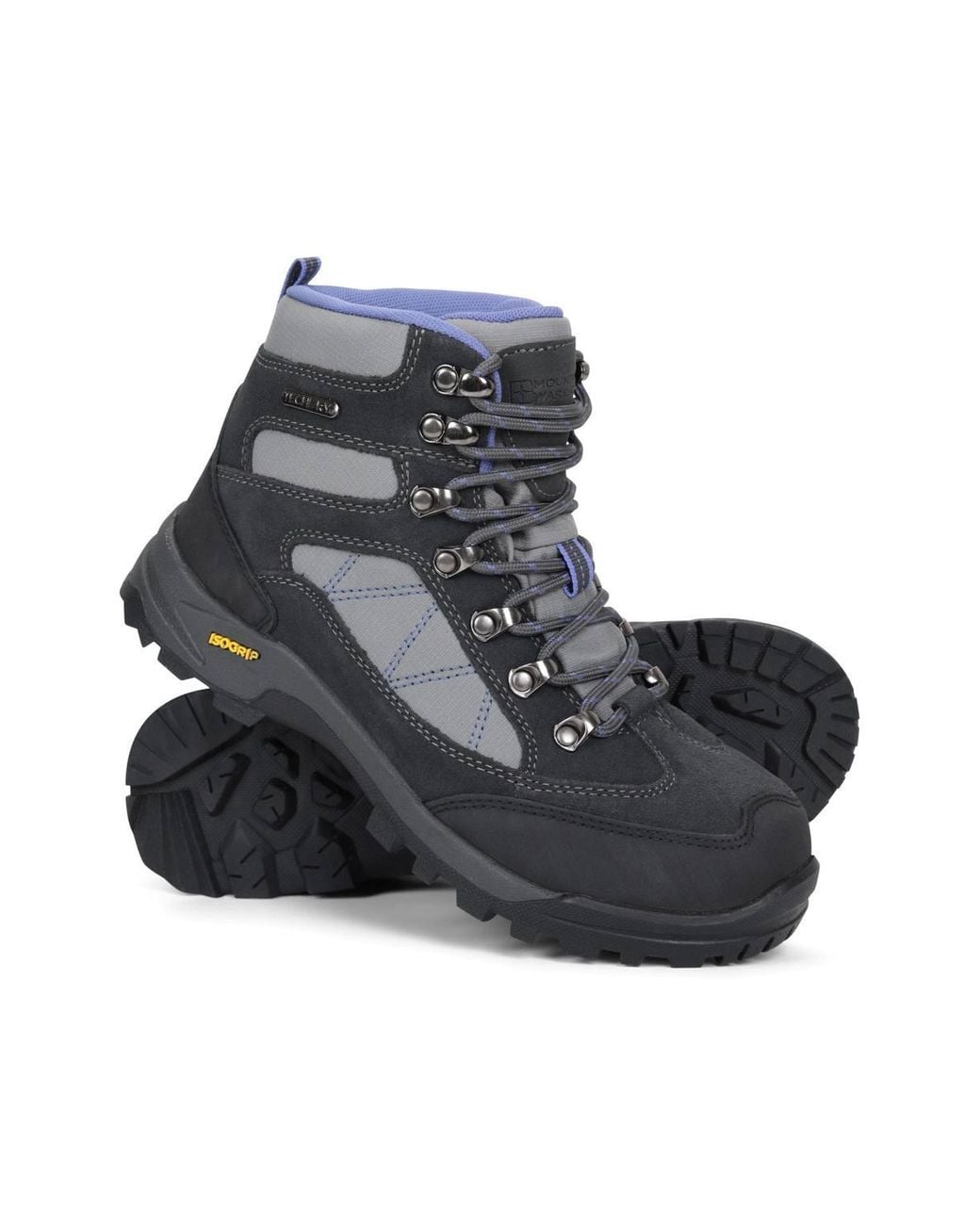 Mountain Warehouse Black 'Storm Extreme' Waterproof Breathable Non Slip Grip Walking Boots