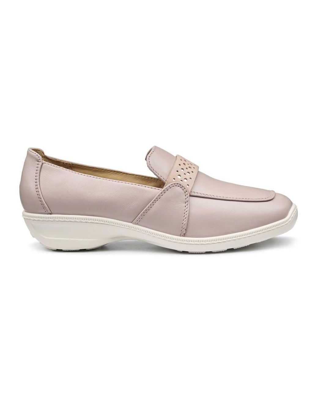 Hotter White 'Mya Ii' Smart Loafers
