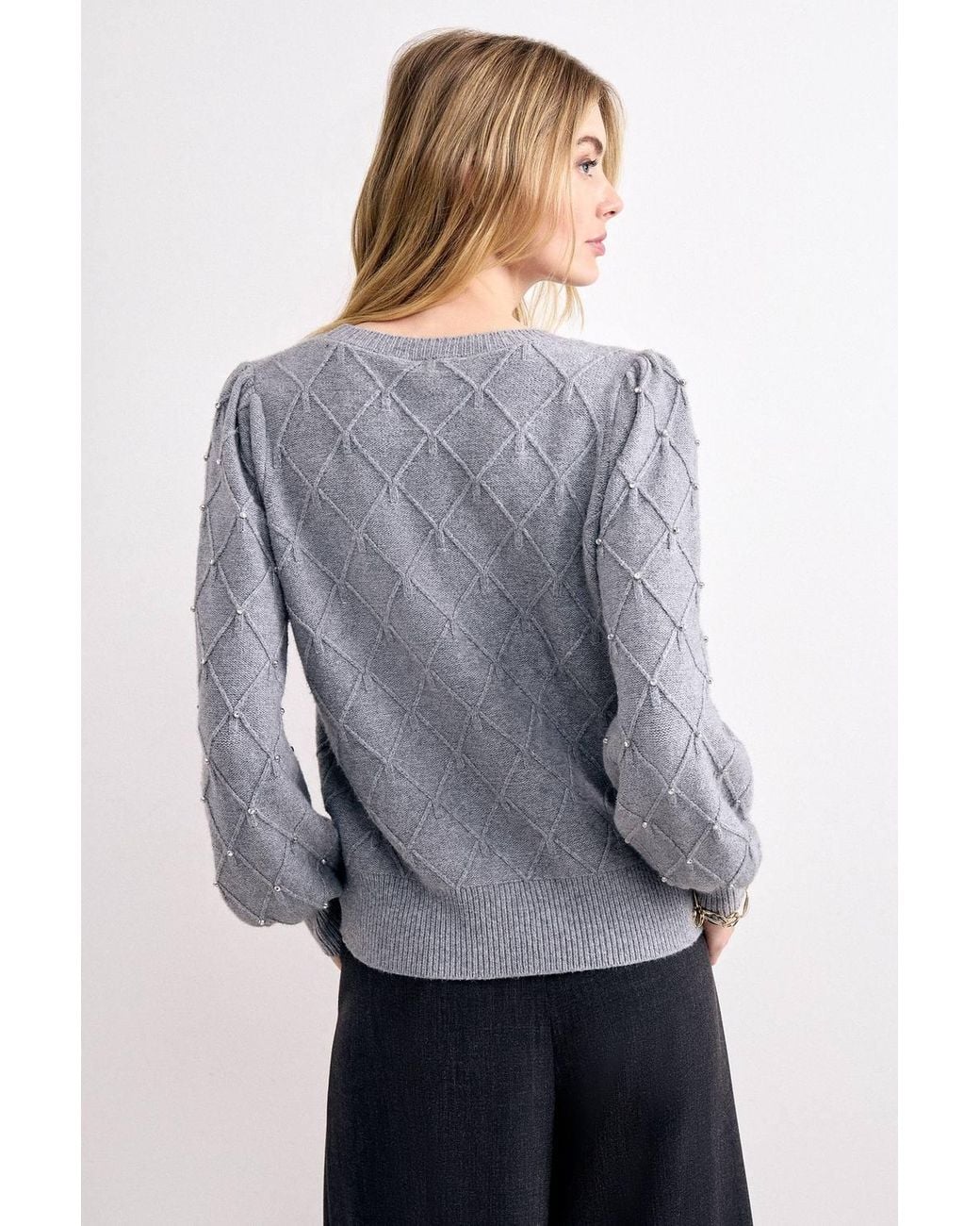 Phase Eight Gray Nadin Jumper