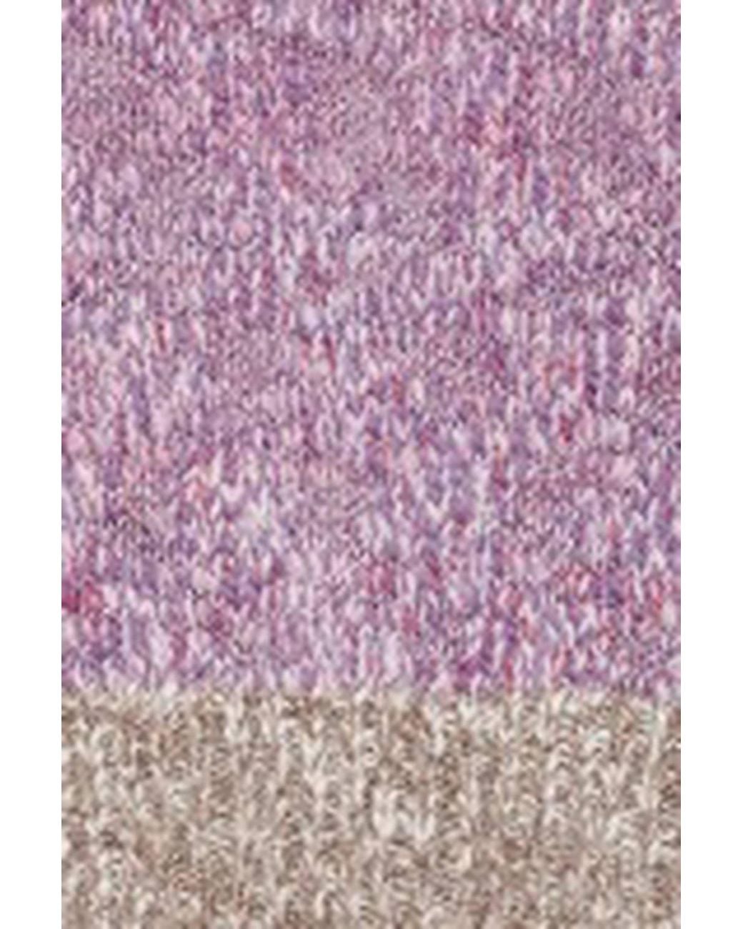 Saint Tropez Purple Long Sleeve Crew Neck Jumper