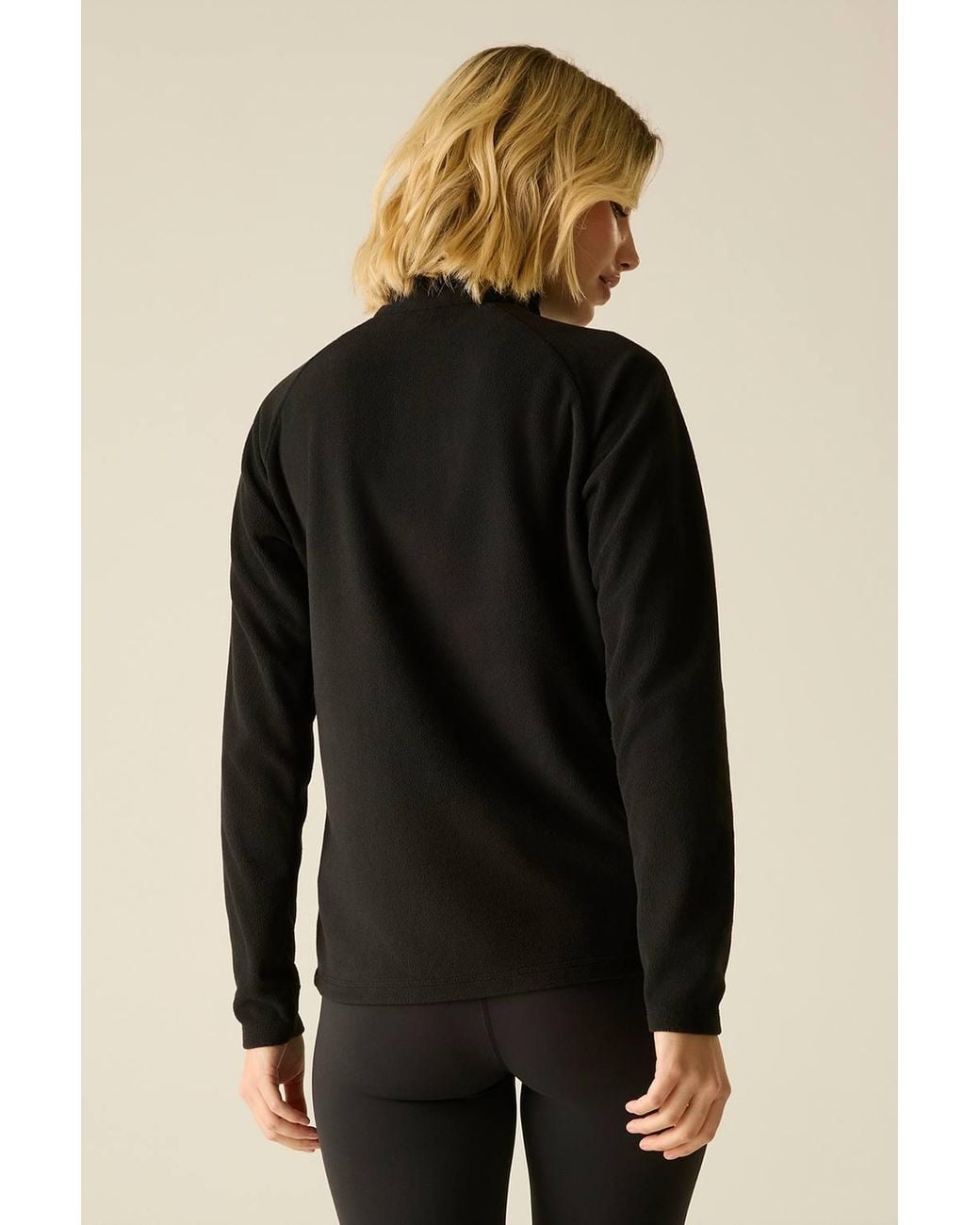 Dare 2b Black Freeform Ii Lightweight Half Zip Fleece