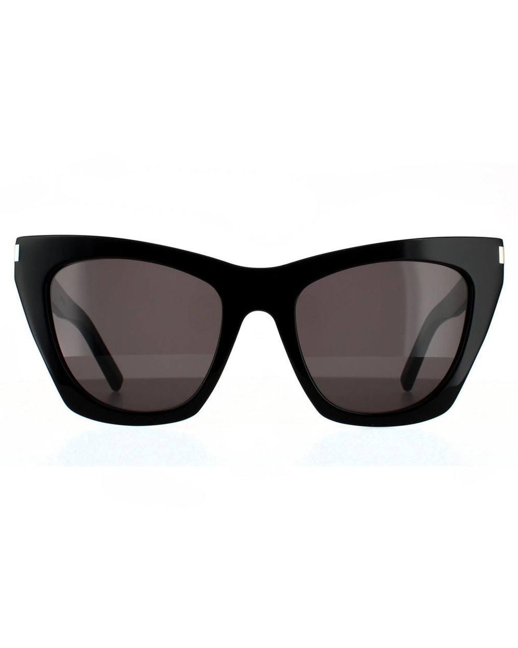 Saint Laurent Black Cat Eye Sl 214 Kate Sunglasses