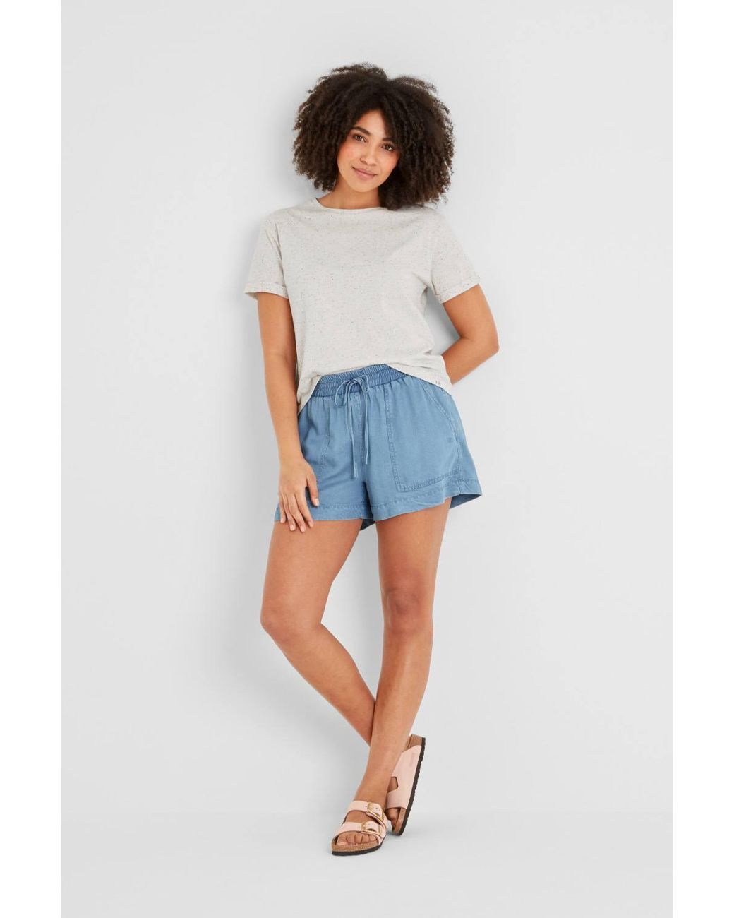 TOG24 White 'Rebecca' 100% Cotton Supersoft T-Shirt