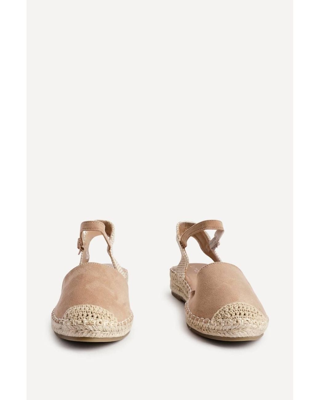 Linzi Natural Neroli Closed Toe Espadrille Sandals