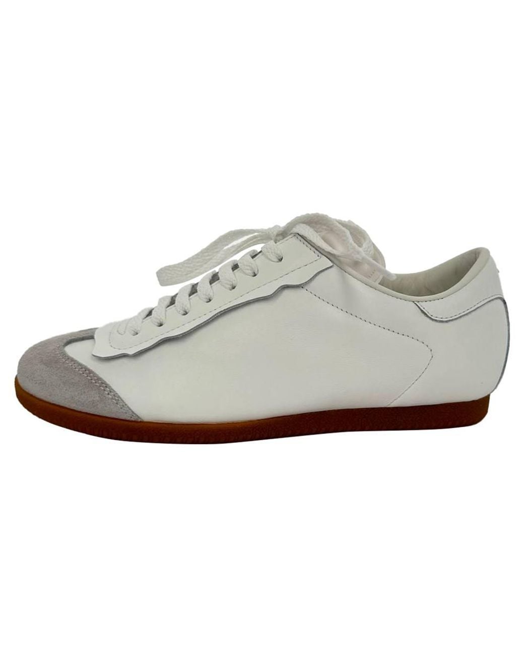 Maison Margiela White Preloved Featherlight Sneakers