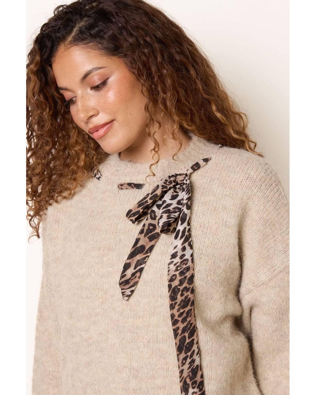 Blue Vanilla Natural Long Sleeve Round Neck Jumper