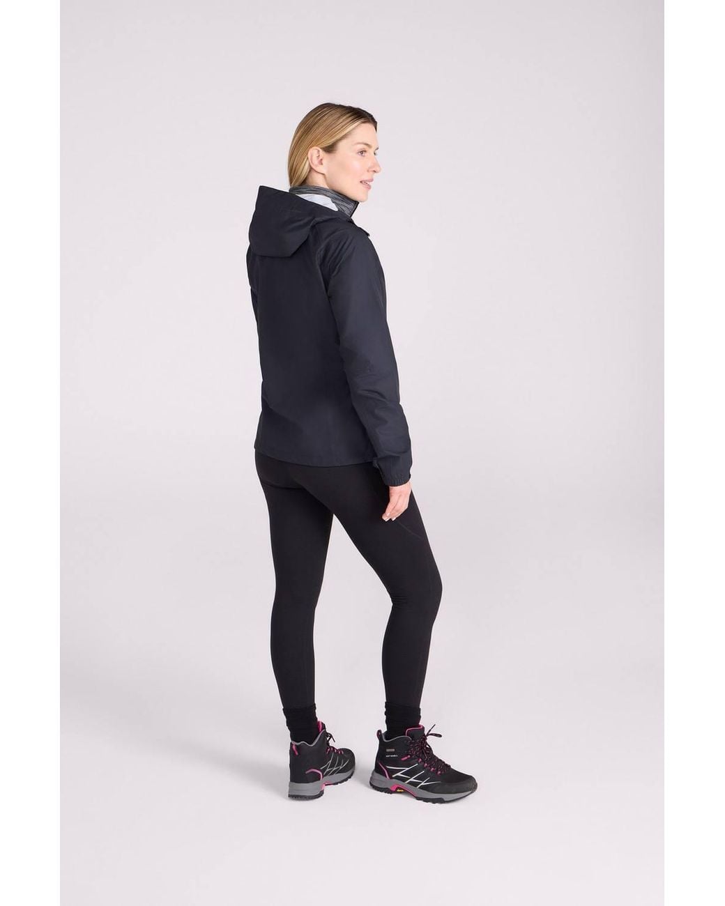 Mountain Warehouse Blue 'Thunderhead' 2.5 Layer Extreme Waterproof Breathable Packable Jacket