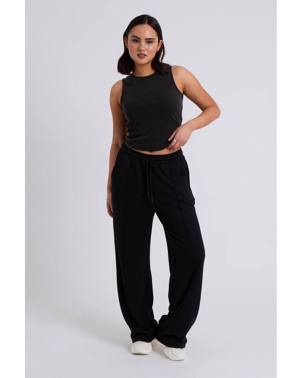 Urban Bliss Black Wide Leg Jogger