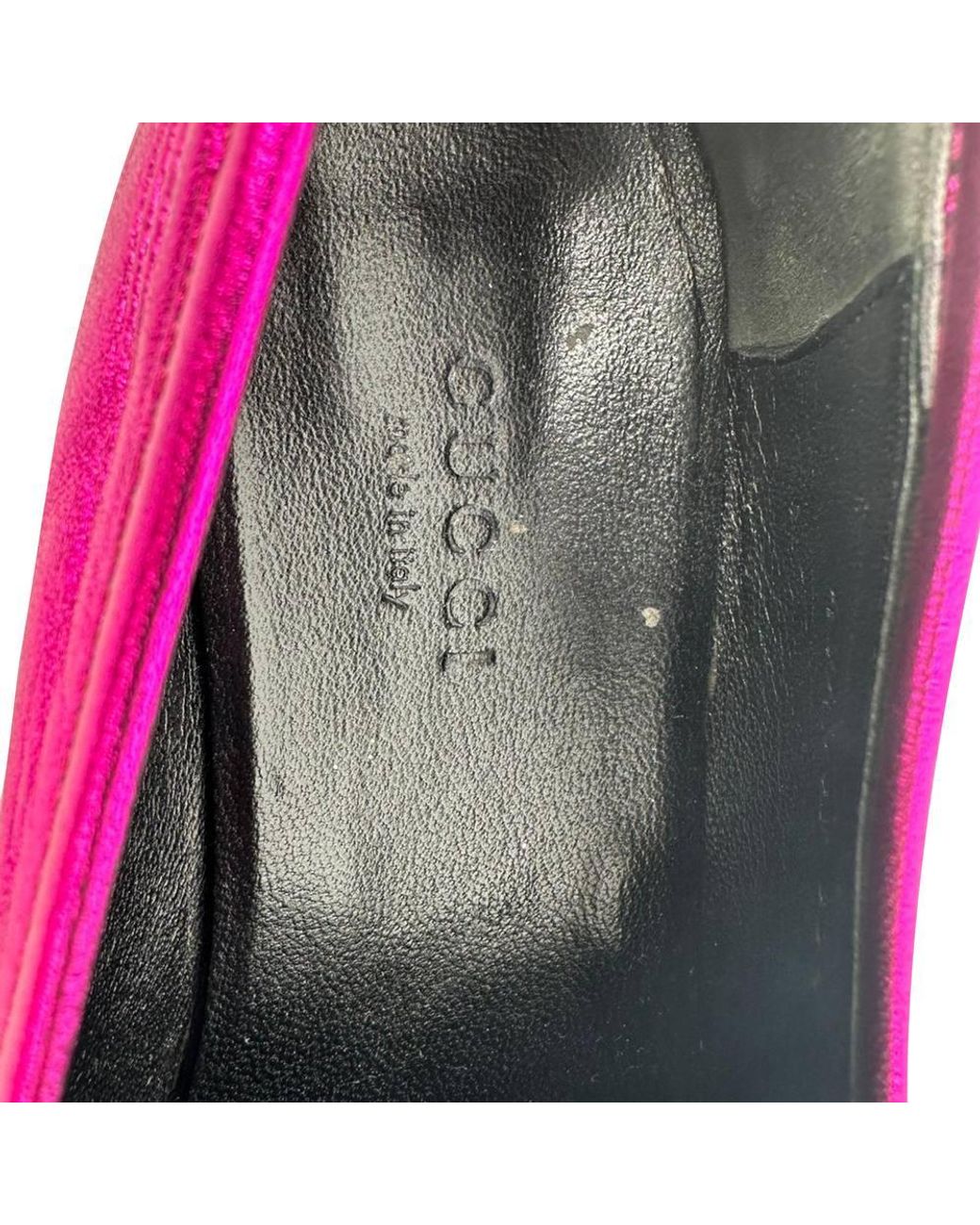 Gucci Purple Preloved Jordaan Horsebit Loafers