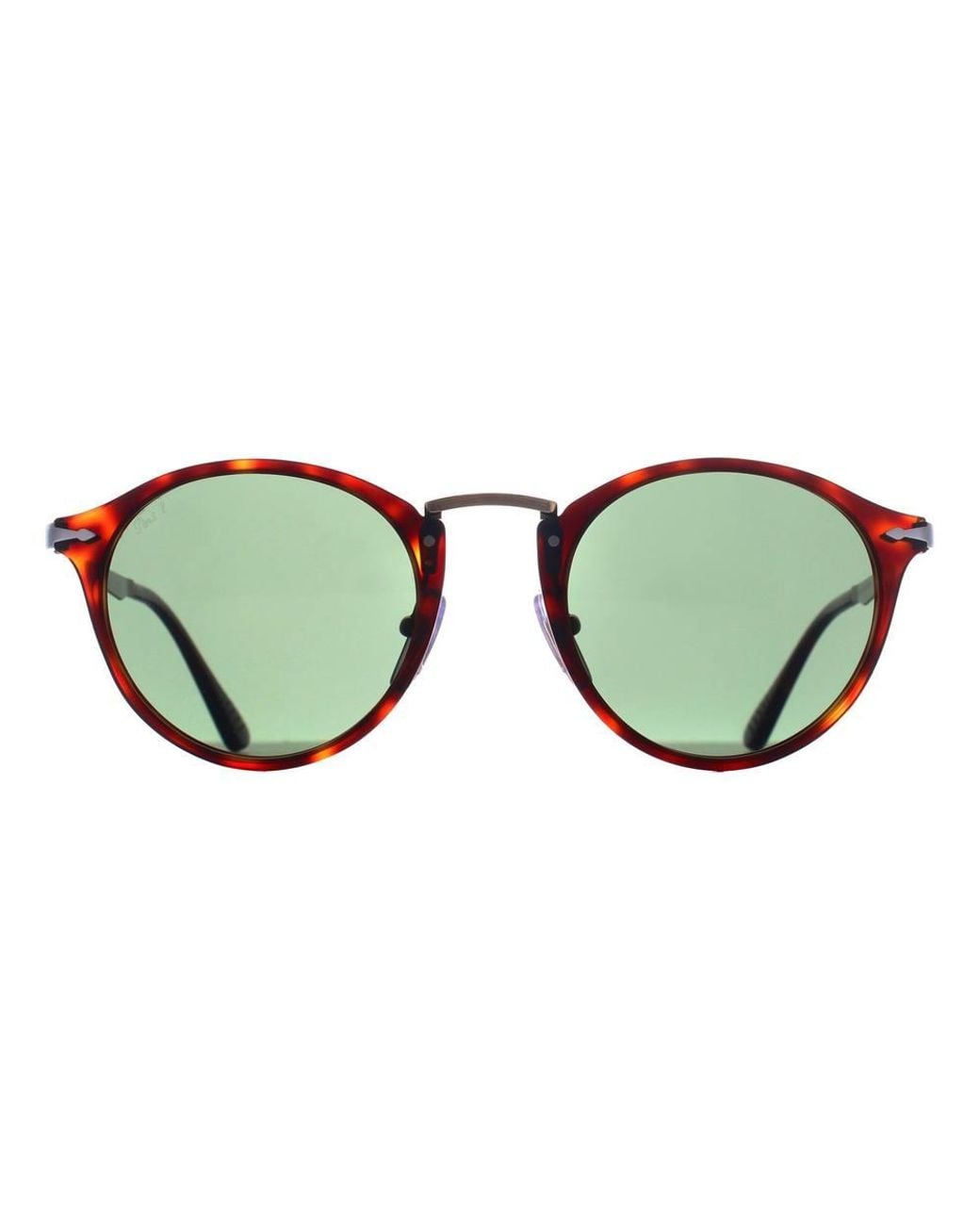 Persol Green Round Havana Po3166S