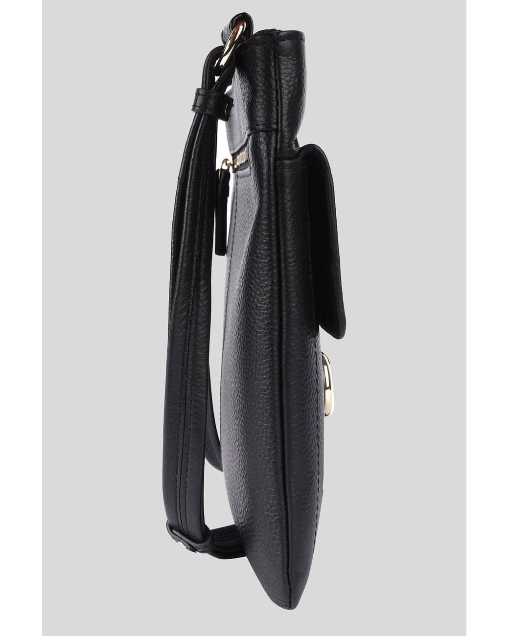 Ashwood Leather Black 'Heaven' Real Leather Cross Body Bag
