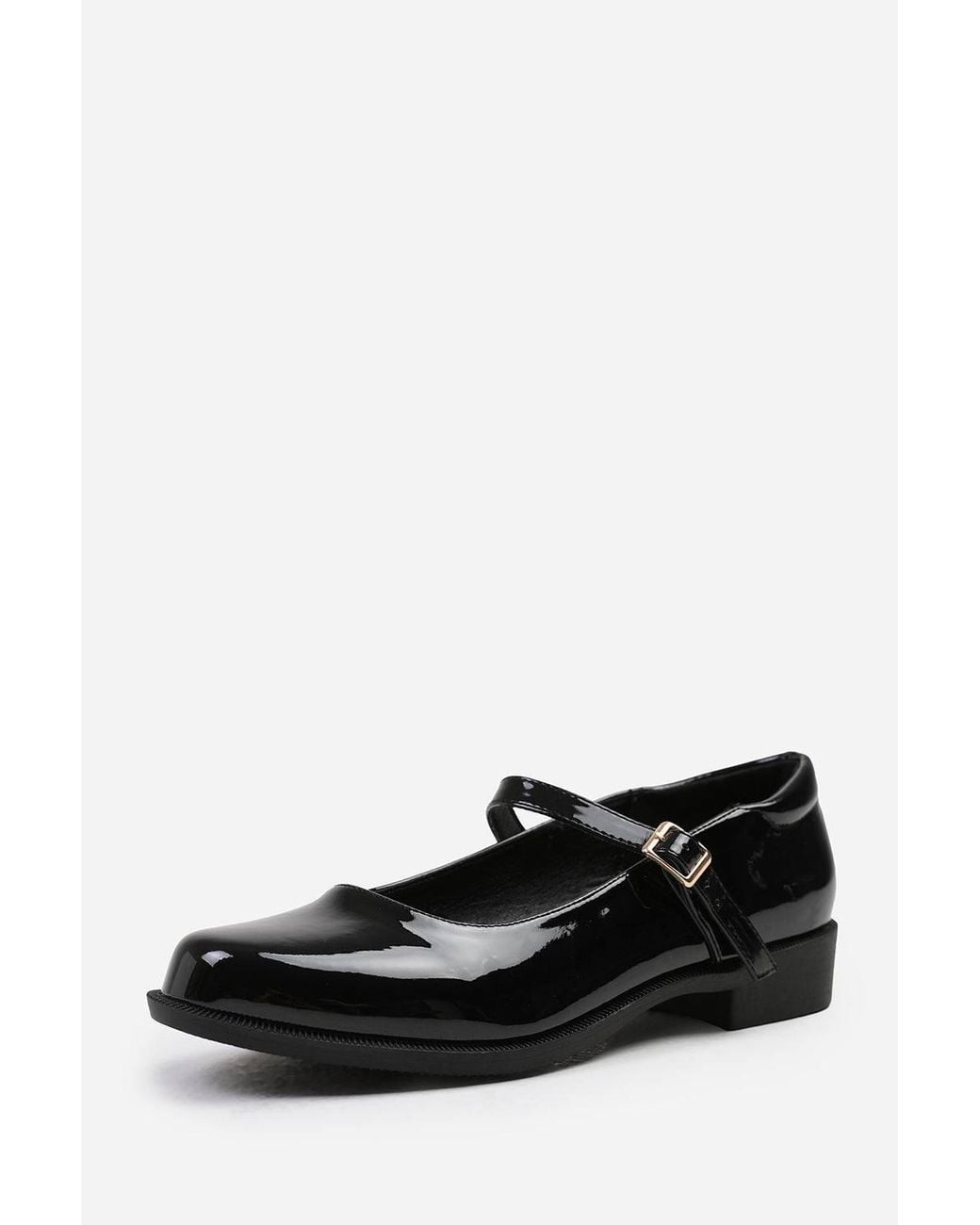 Where's That From Pink 'Hawthorn' Low Heel Loafer W/ Strap & Buckle Detail