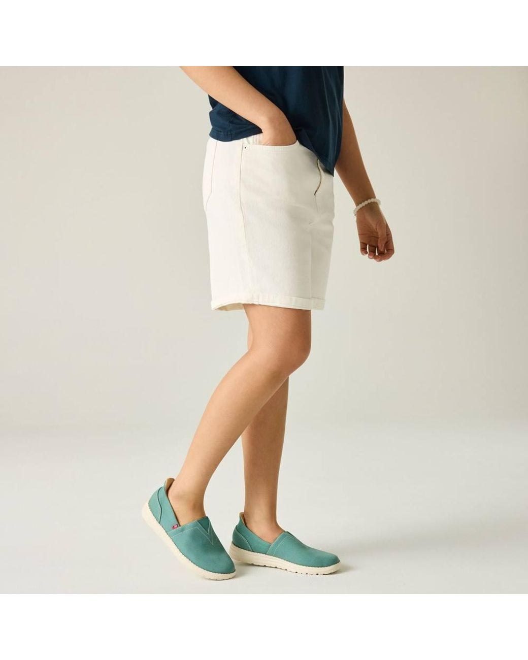 Regatta Blue Salcombe Slip On Shoes
