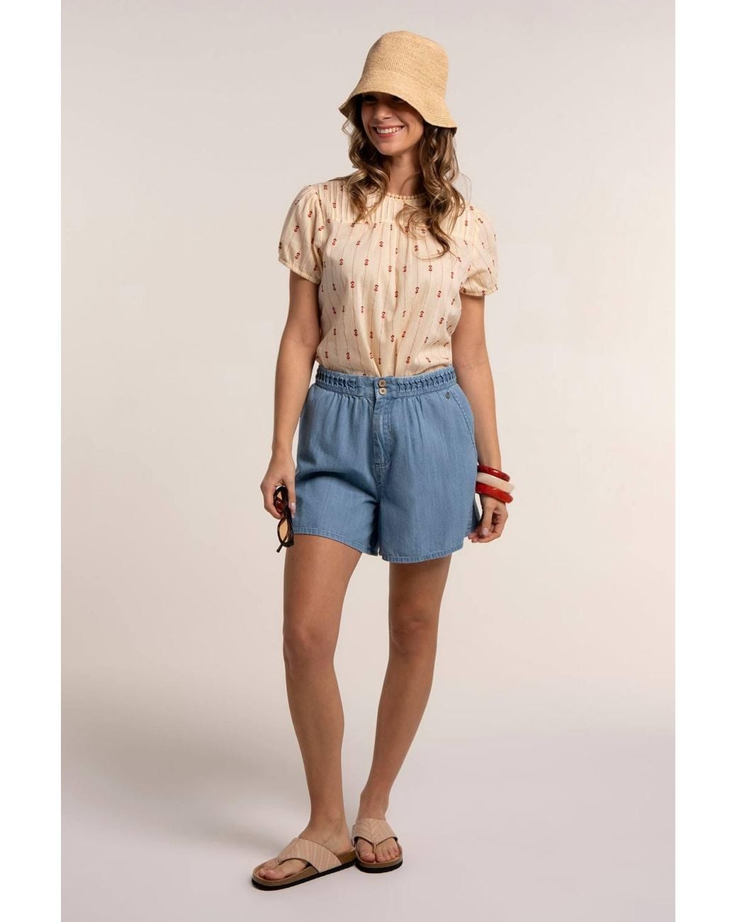 Brakeburn Blue Luna Blouse