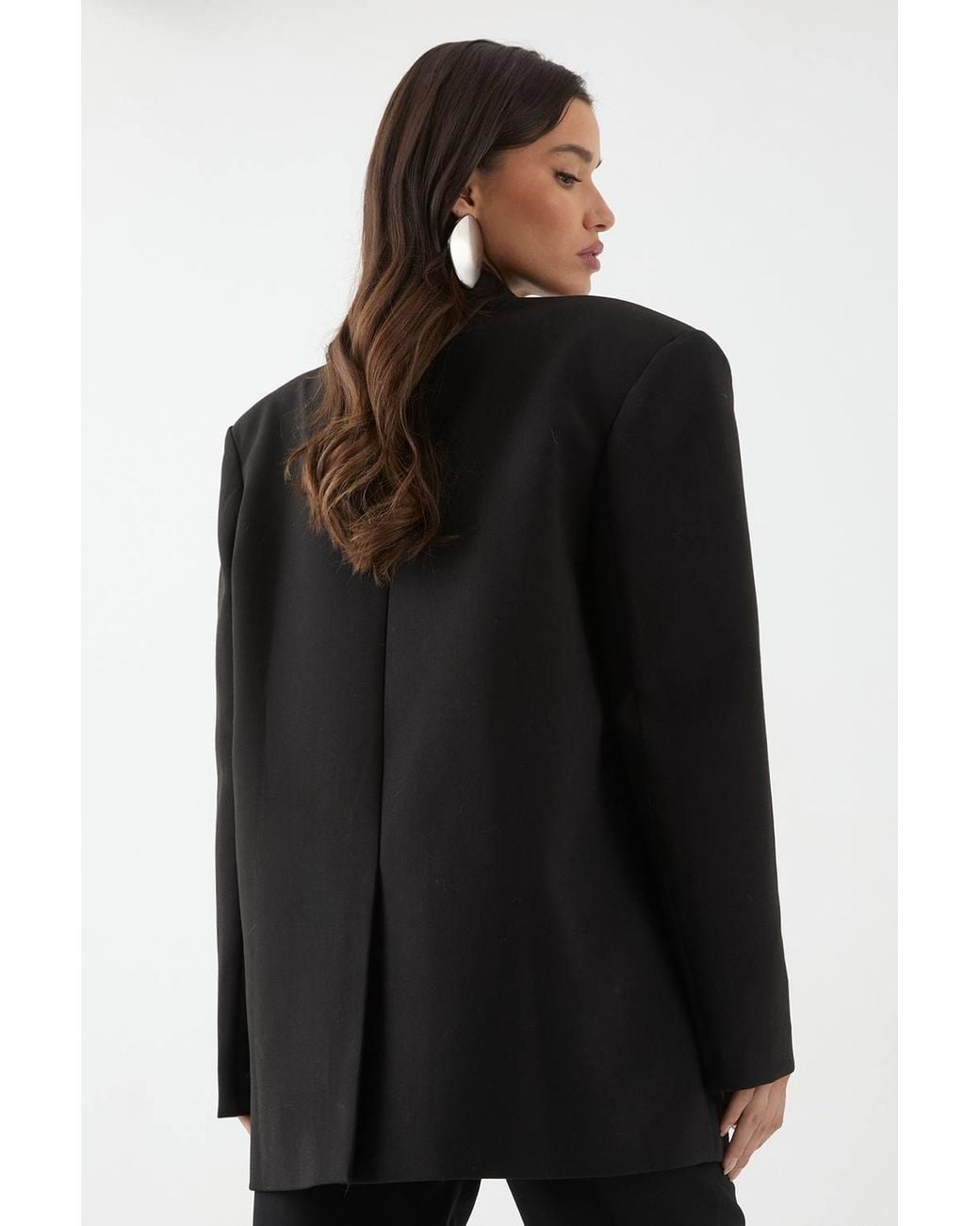 MissPap Black Premium Oversized Blazer