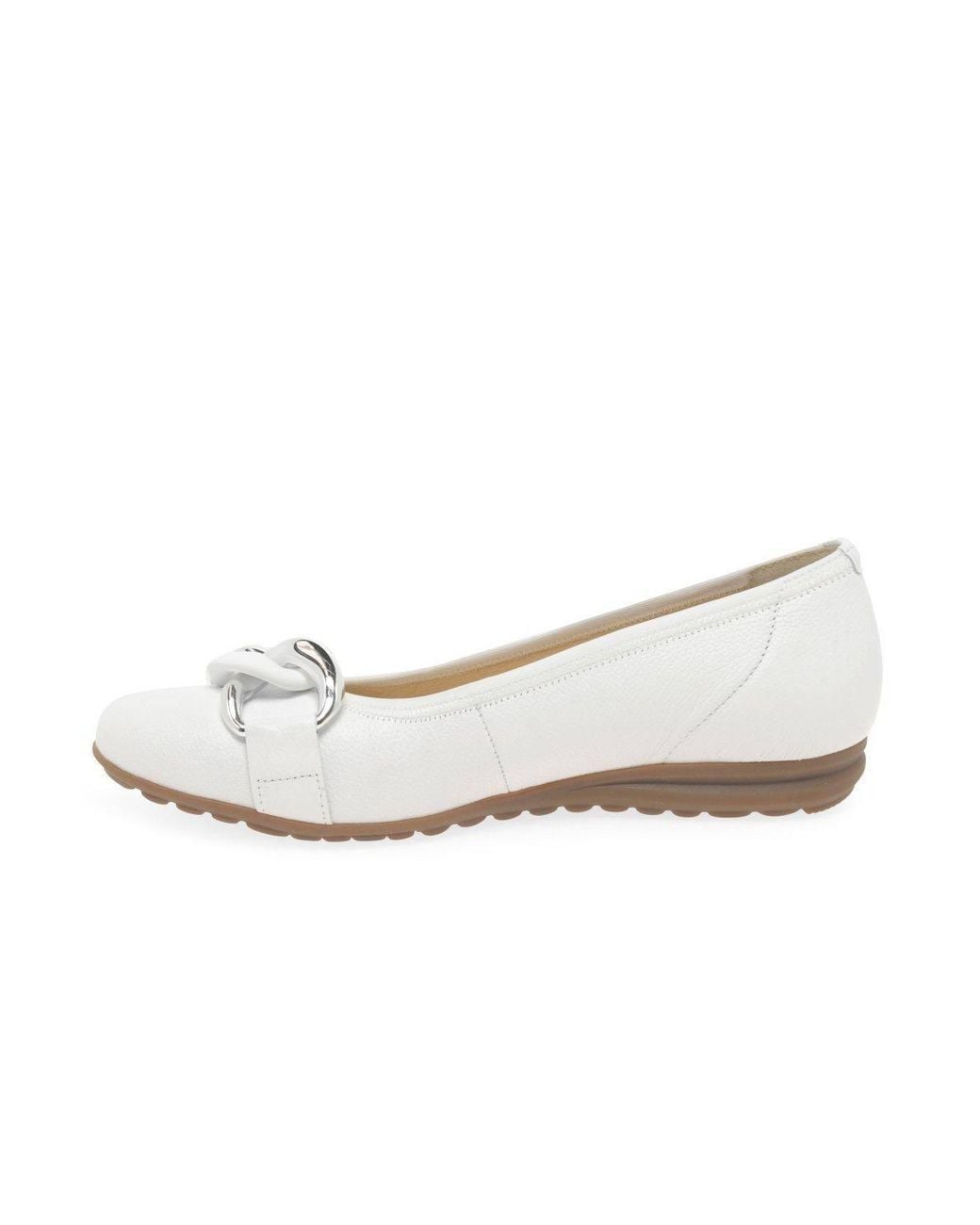 Gabor White 'Sabia' Casual Shoes