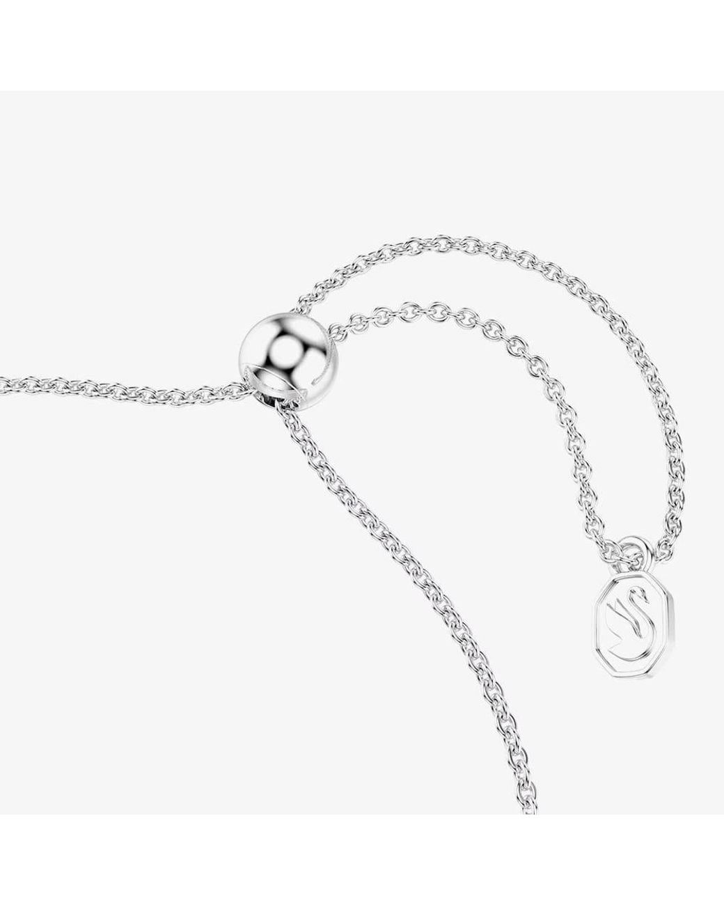 Swarovski Metallic Matrix Rhodium Plated Multicolour Crystal Bracelet 5751197