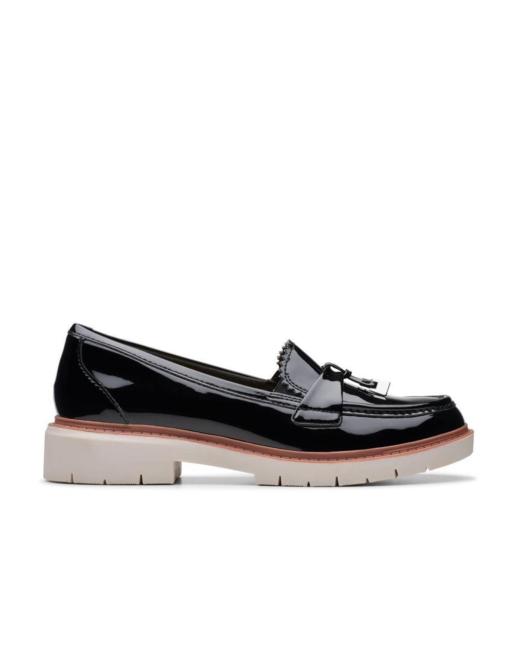 Clarks Black Westlynn Bella Patent Loafers