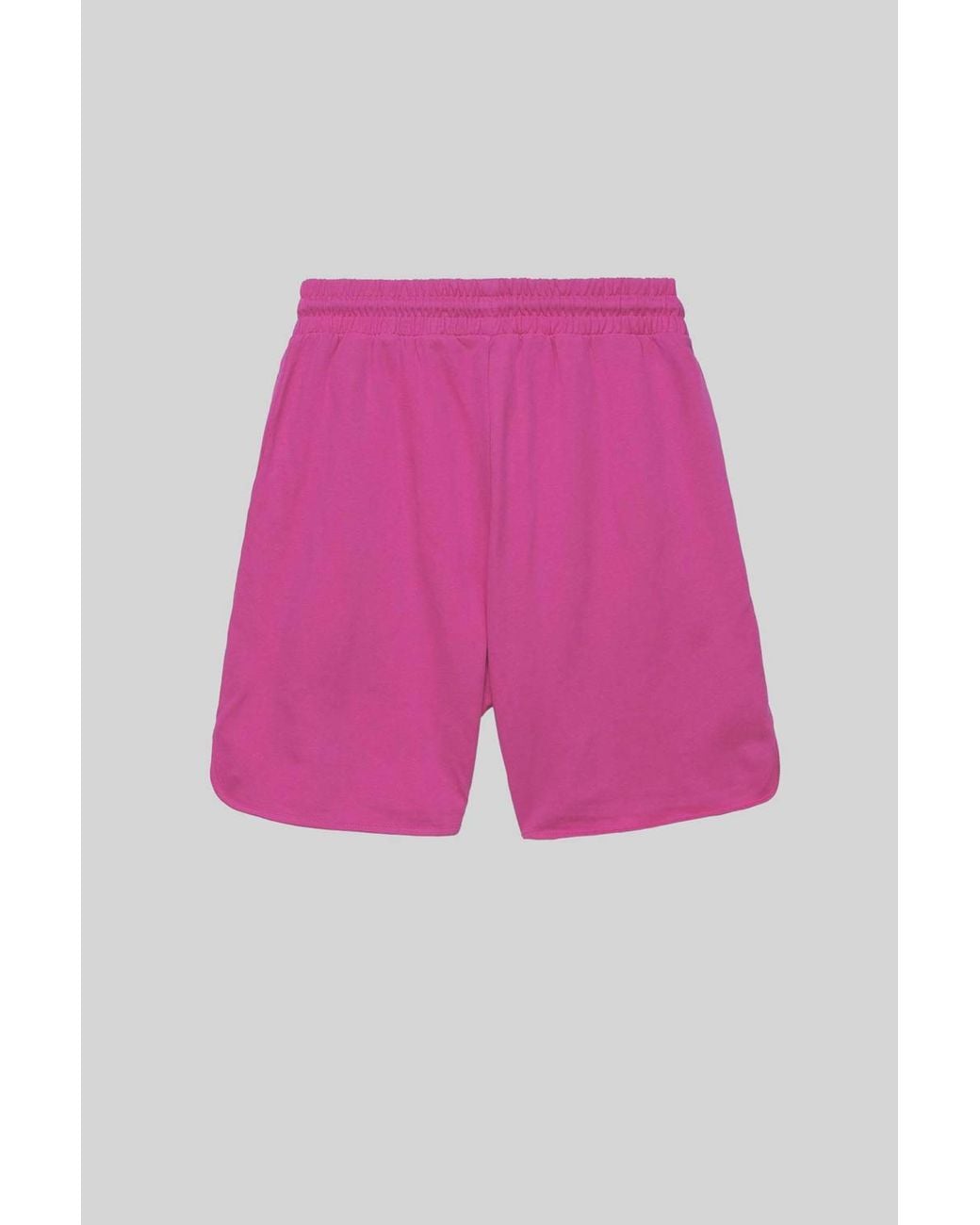 Enorsia Pink Comfort Fit Walking Shorts
