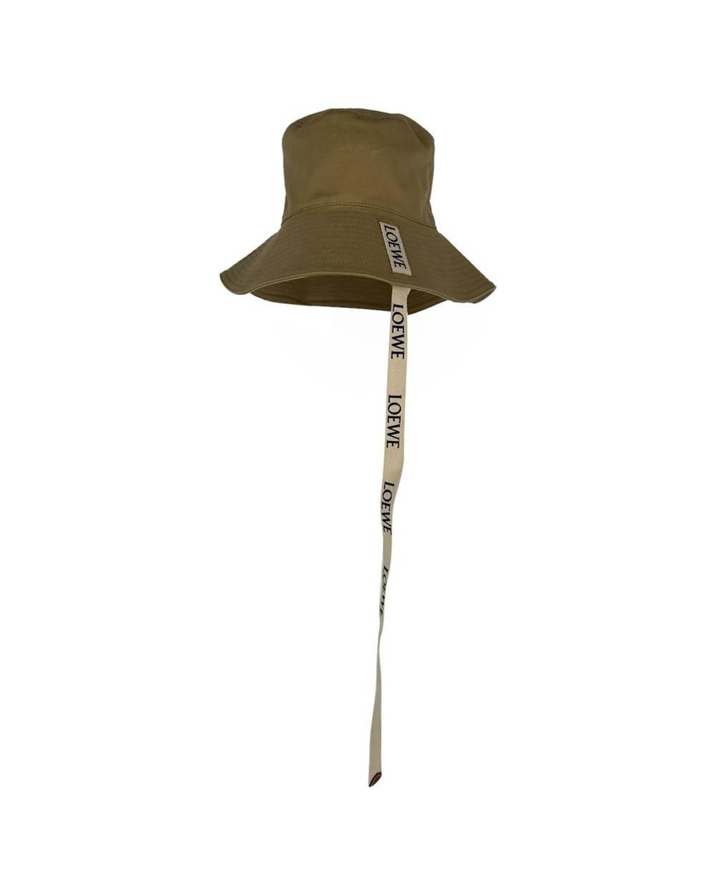 Loewe Green Preloved Fisherman Hat