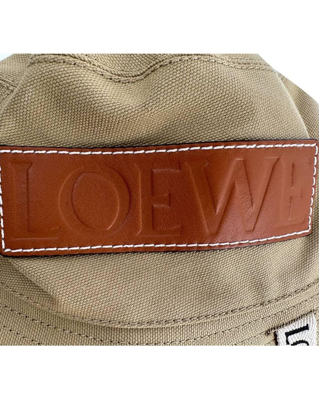 Loewe Green Preloved Fisherman Hat