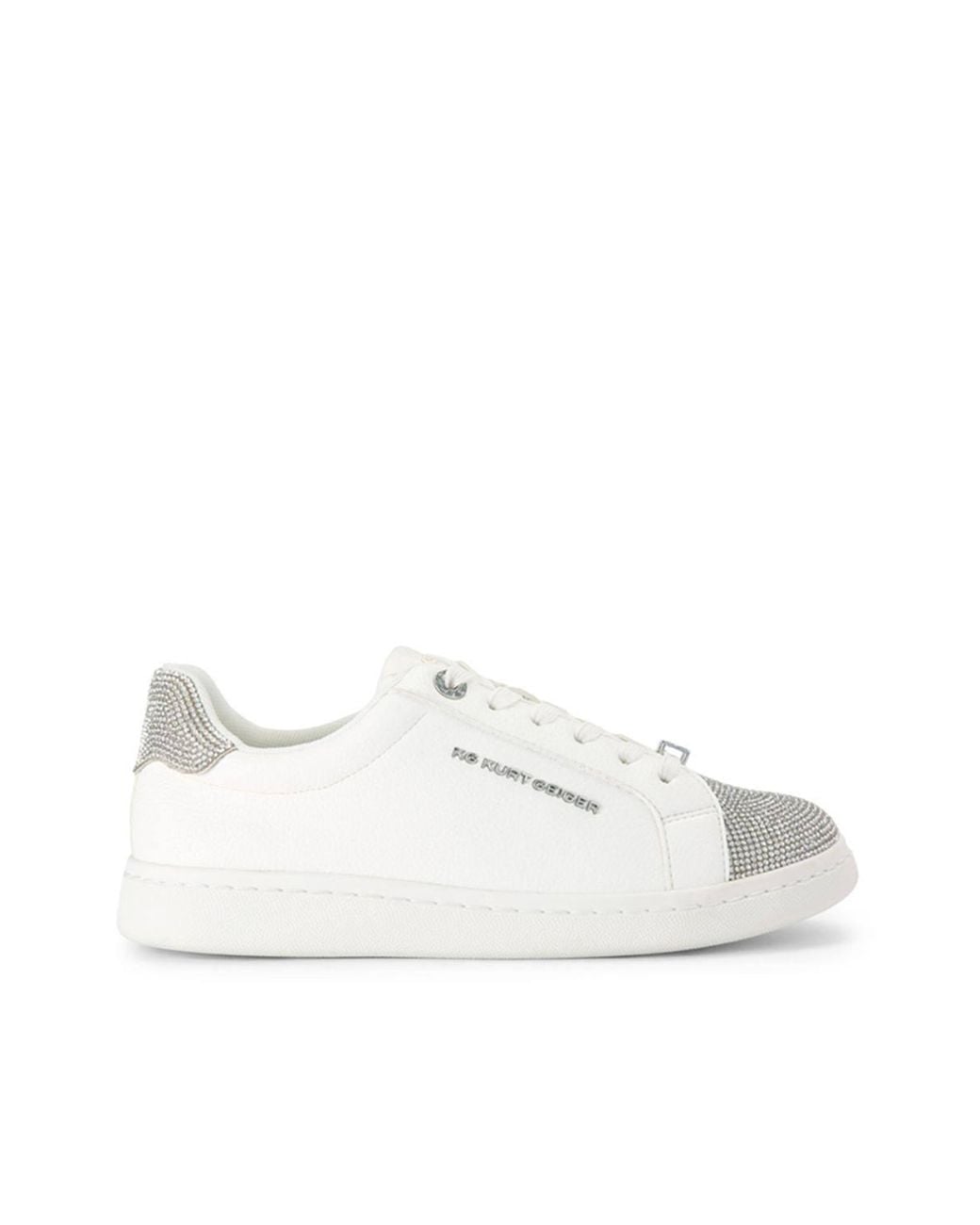 KG by Kurt Geiger White 'Leona' Trainers