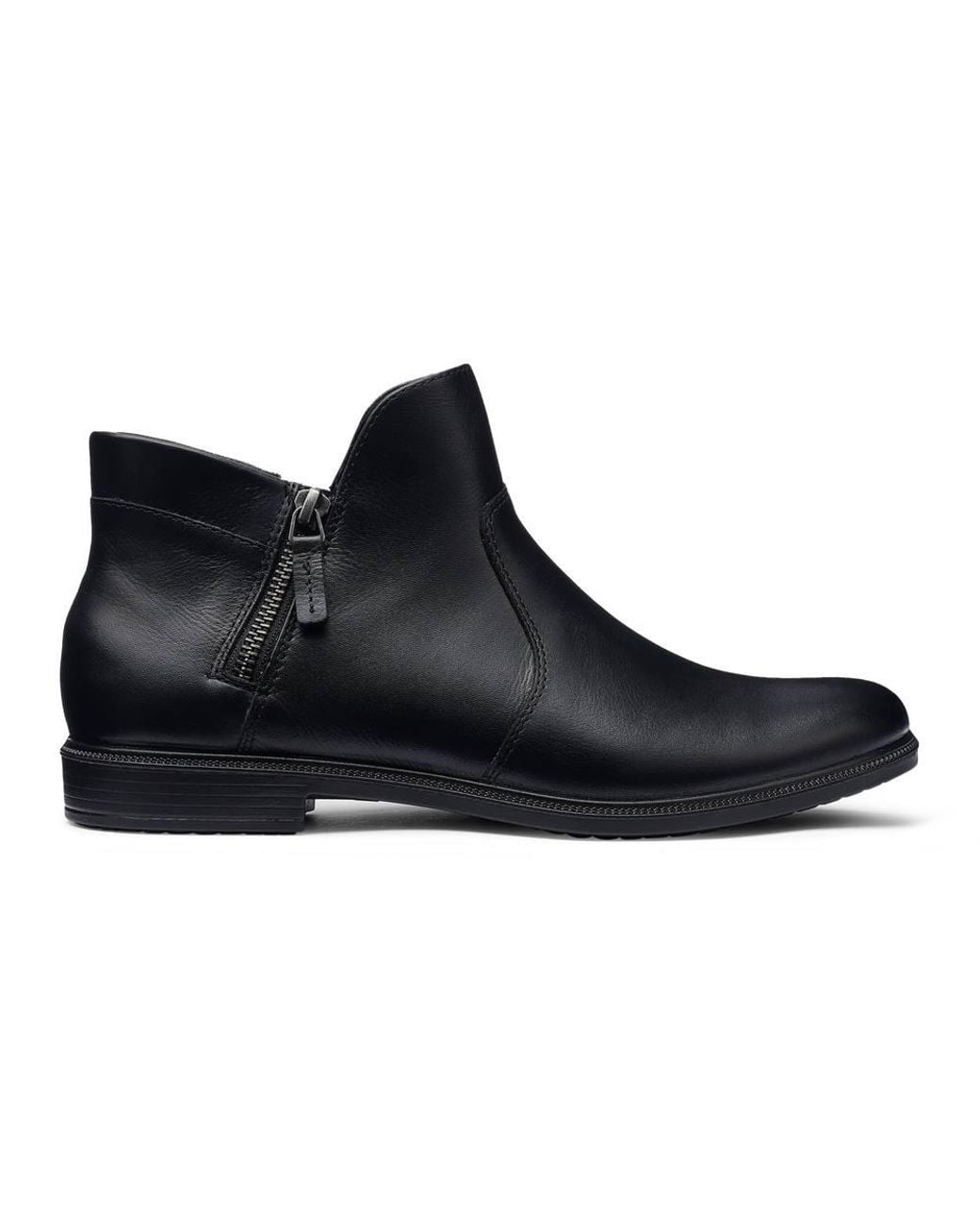 Hotter Black 'Ludlow' Ankle Boots