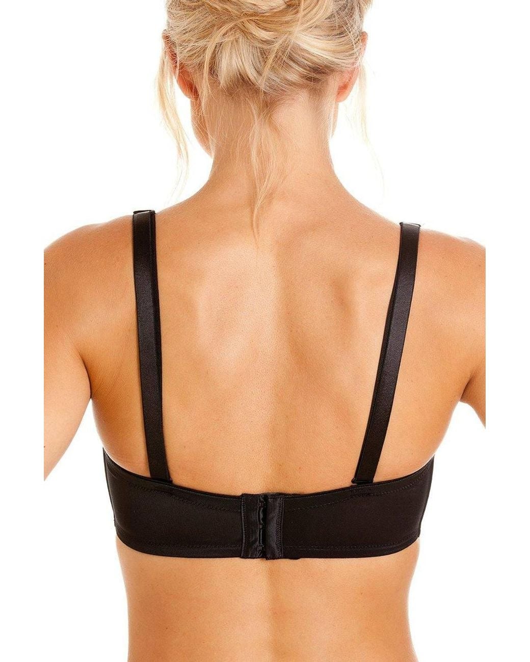 CAMILLE Black Strapless Underwired Multiway Bra