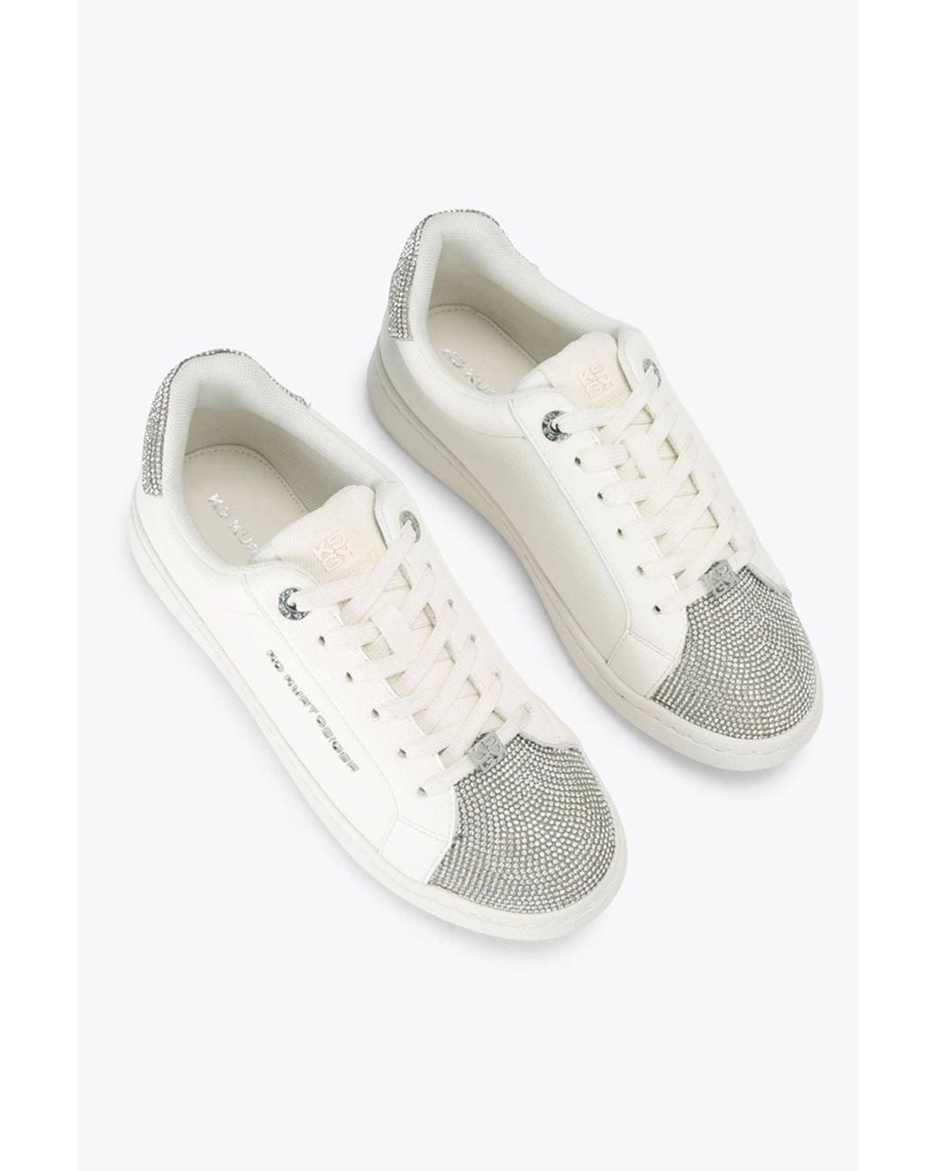 KG by Kurt Geiger White 'Leona' Trainers