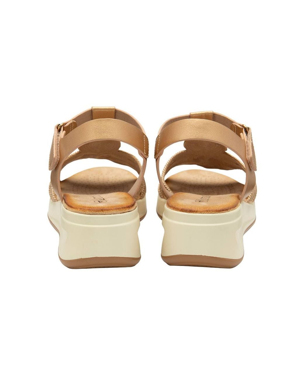 Lotus Multicolor 'Galli' Open-Toe Wedge Sandals
