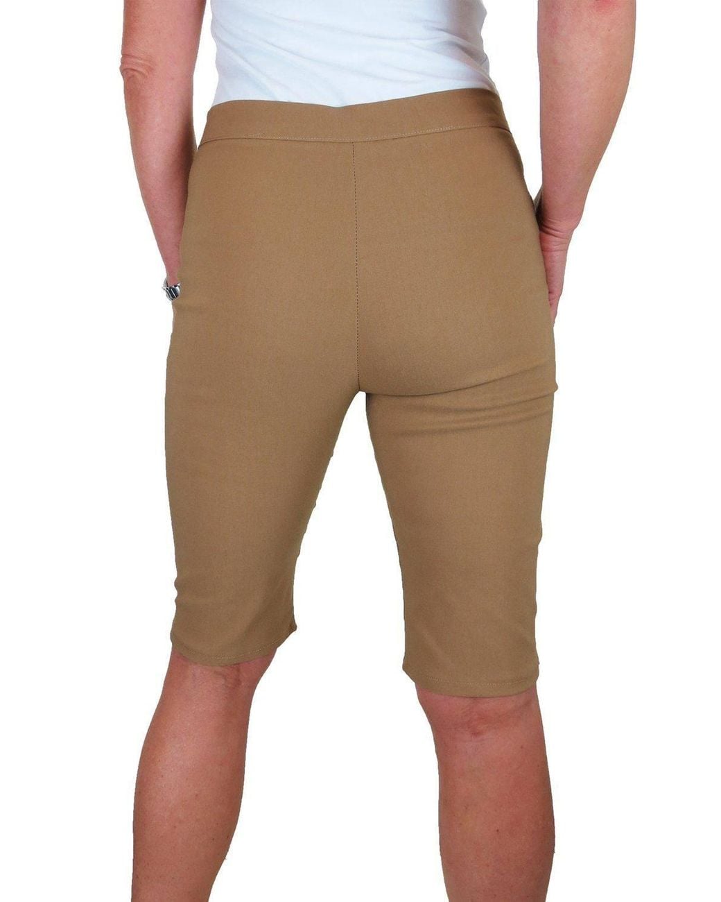 Paulo Due Natural Everyday Stretch Knee Length Shorts