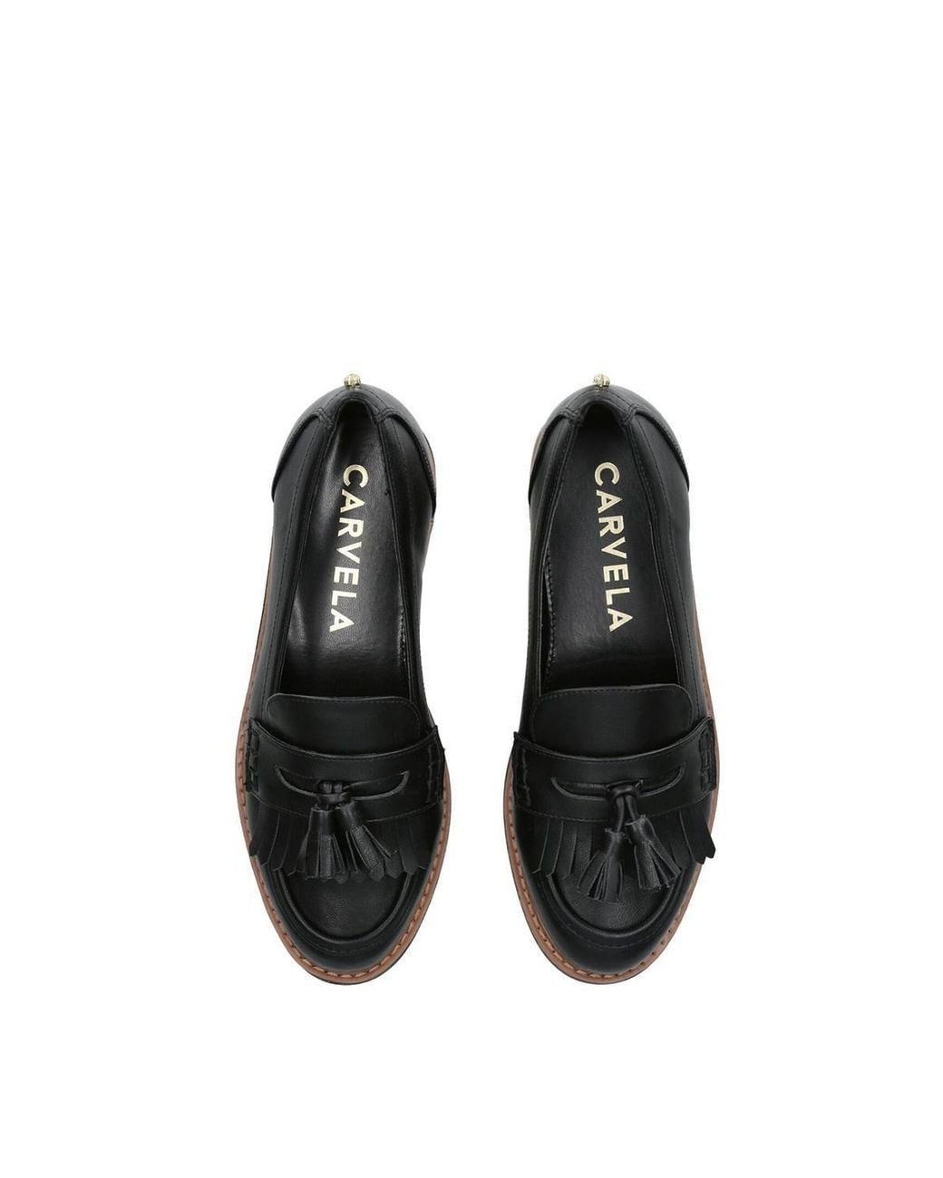 Carvela Kurt Geiger Black 'Sky Tassel' Flats