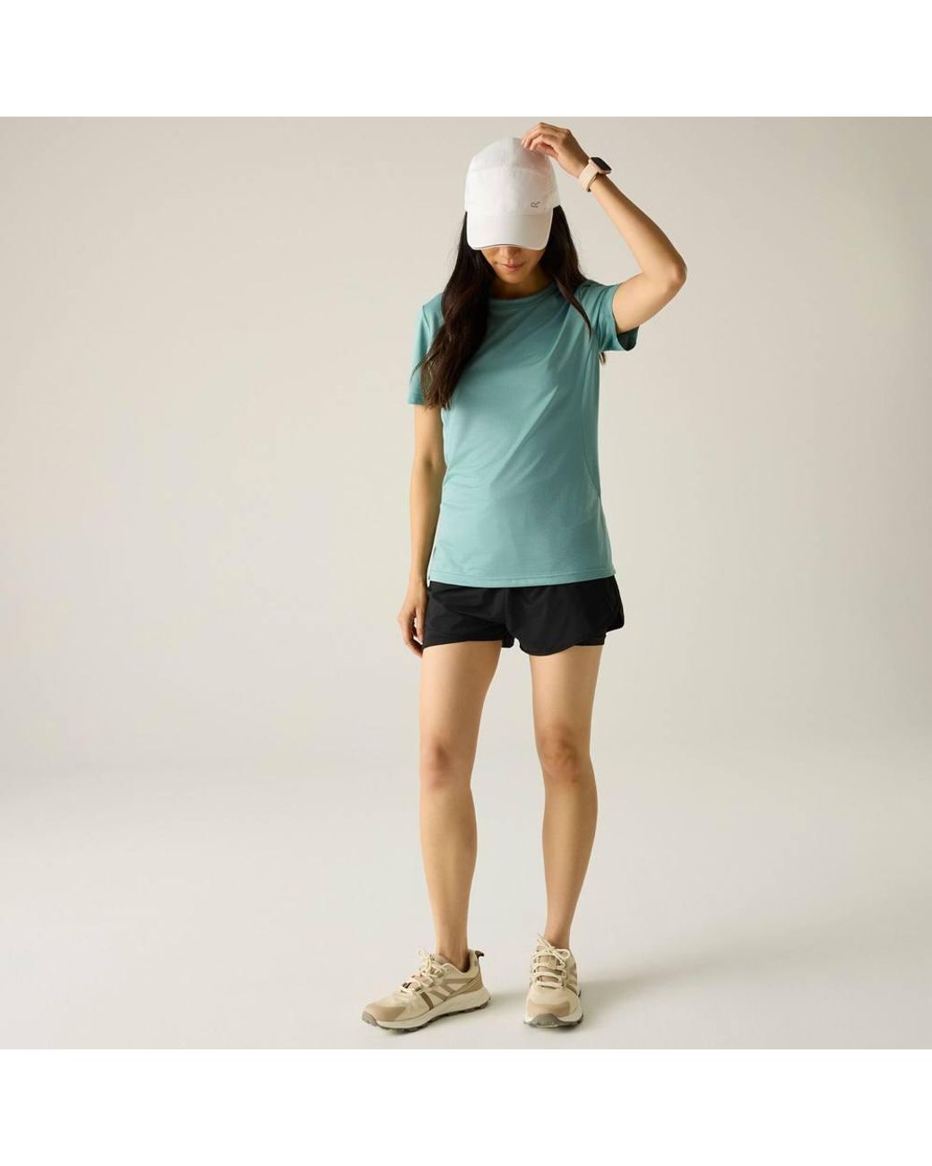 Regatta Green Demna Short Sleeved Marl T-Shirt
