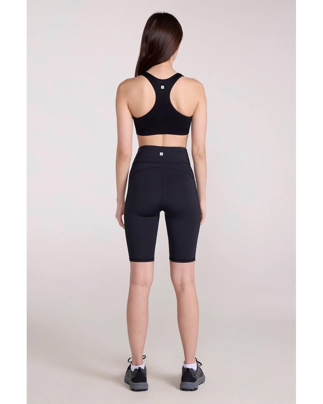 Mountain Warehouse Blue 'Bounce' Quick Dry High Waisted Gym Legging Shorts