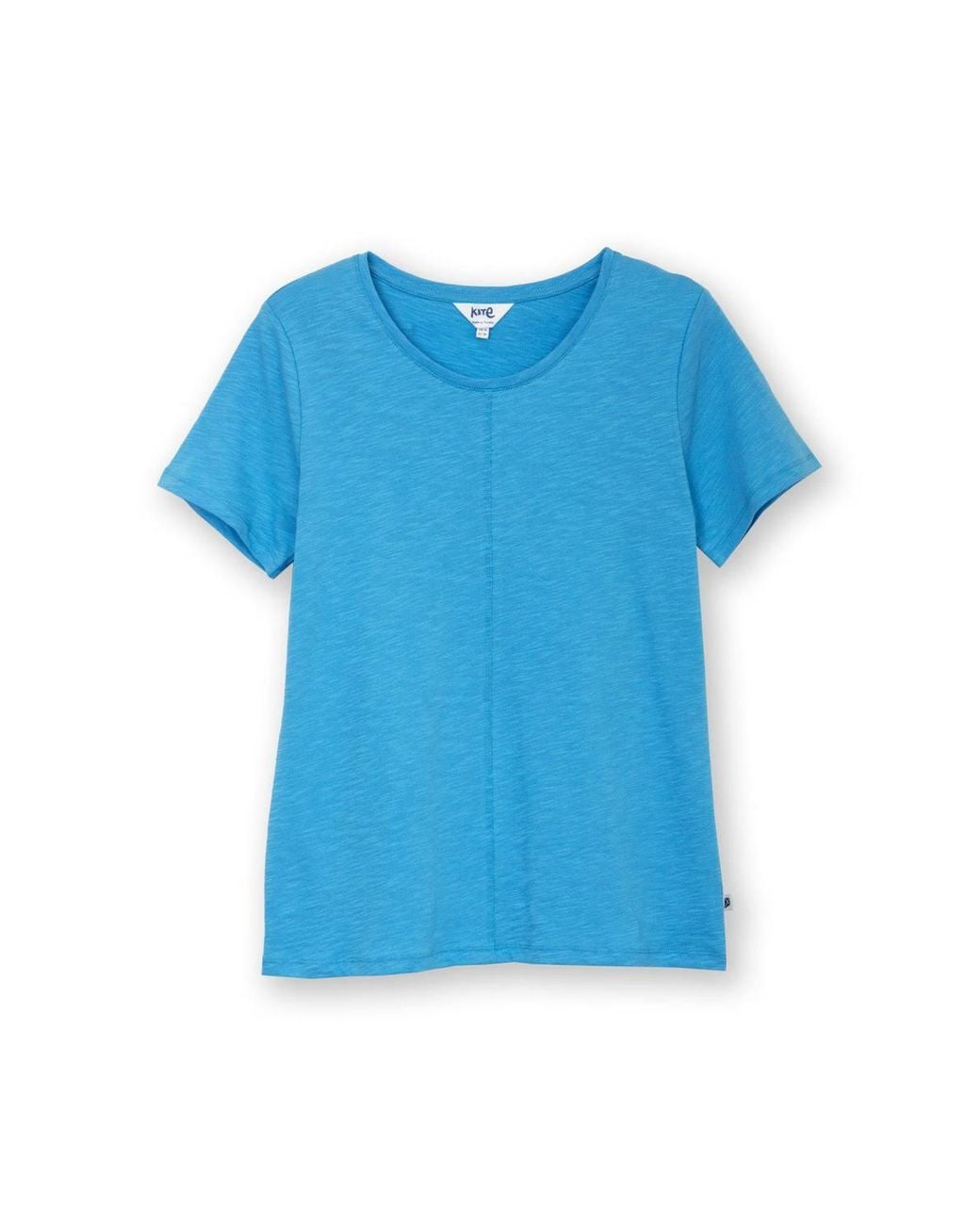 Kite Blue Sandford Slub Jersey T-Shirt Bay