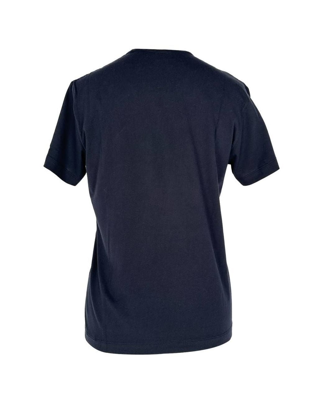 Jil Sander Blue Preloved Crewneck Plain T-Shirt