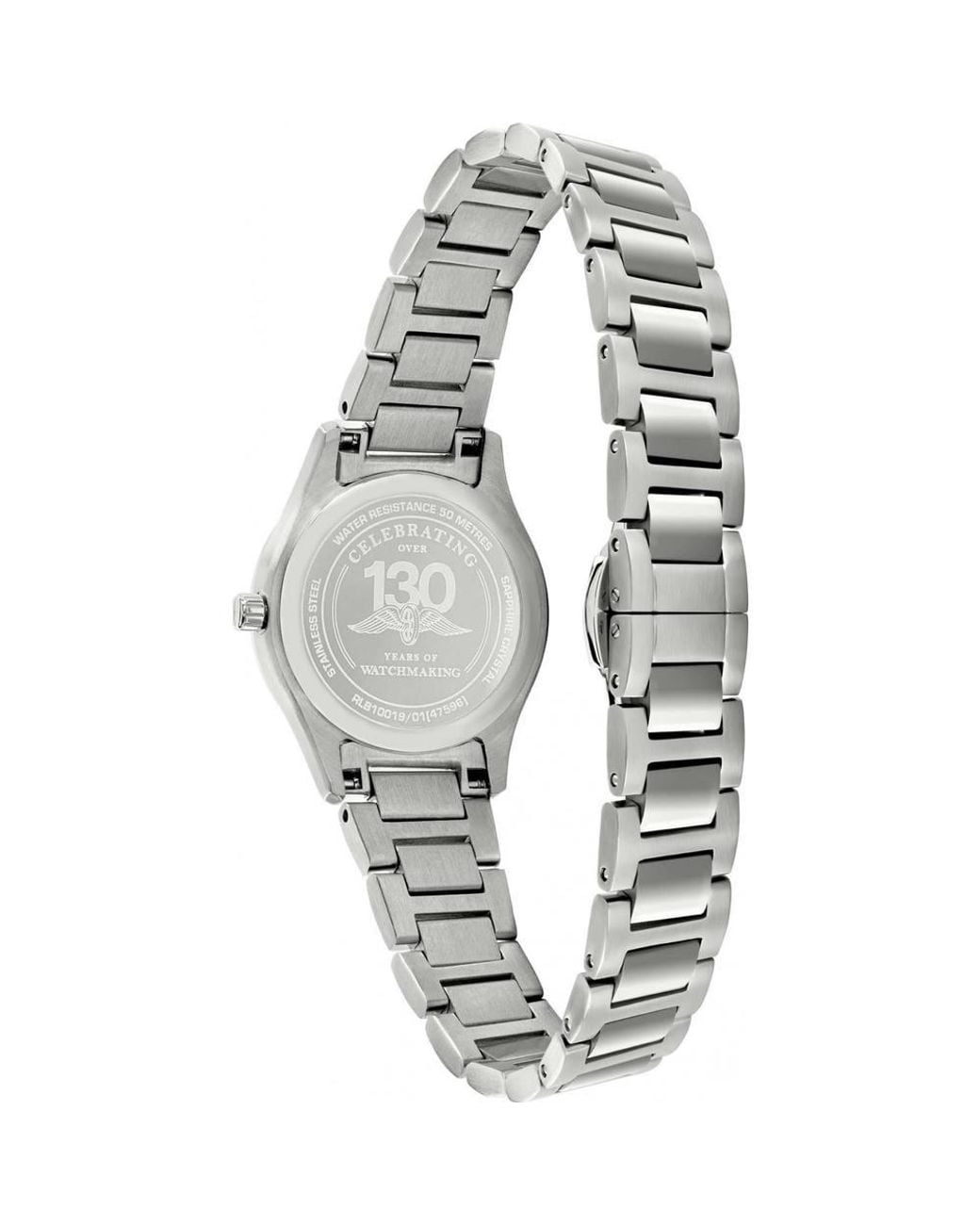 Rotary Metallic Rlb10019-01 Heritage 28Mm Quartz Watch