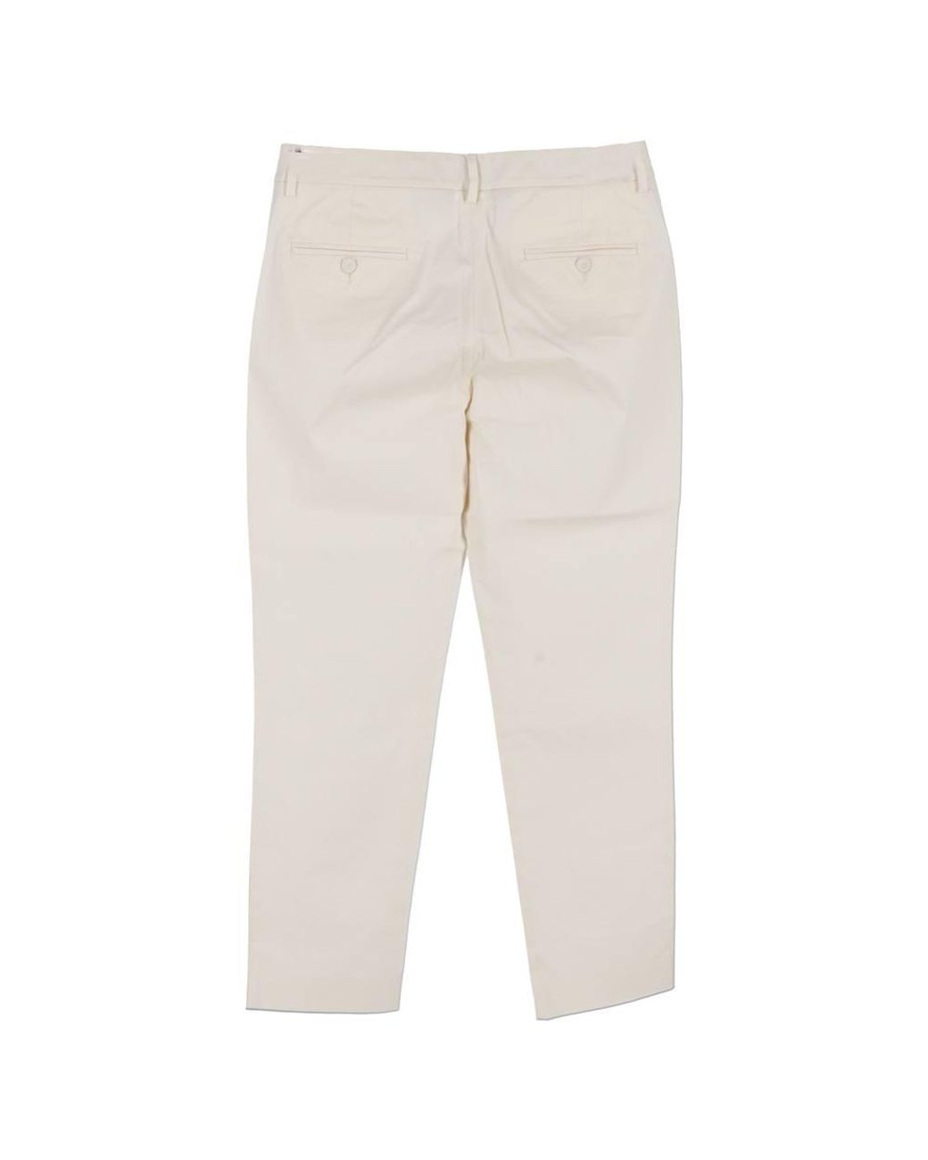 Max Mara Natural Preloved Weekend Straight-Leg Trousers