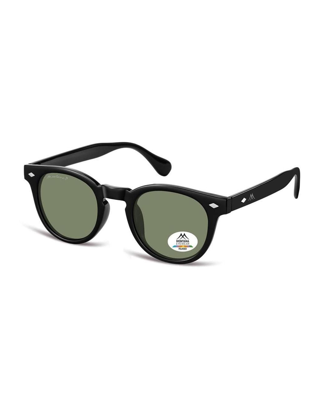 Montana Brown Round Shiny G-15 Polarized Mp191
