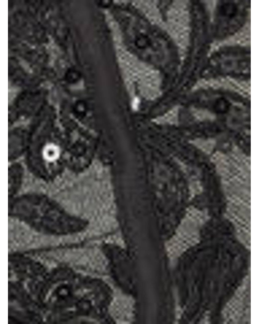 Ann Summers Black Icon Sequin Non Padded Plunge Bra