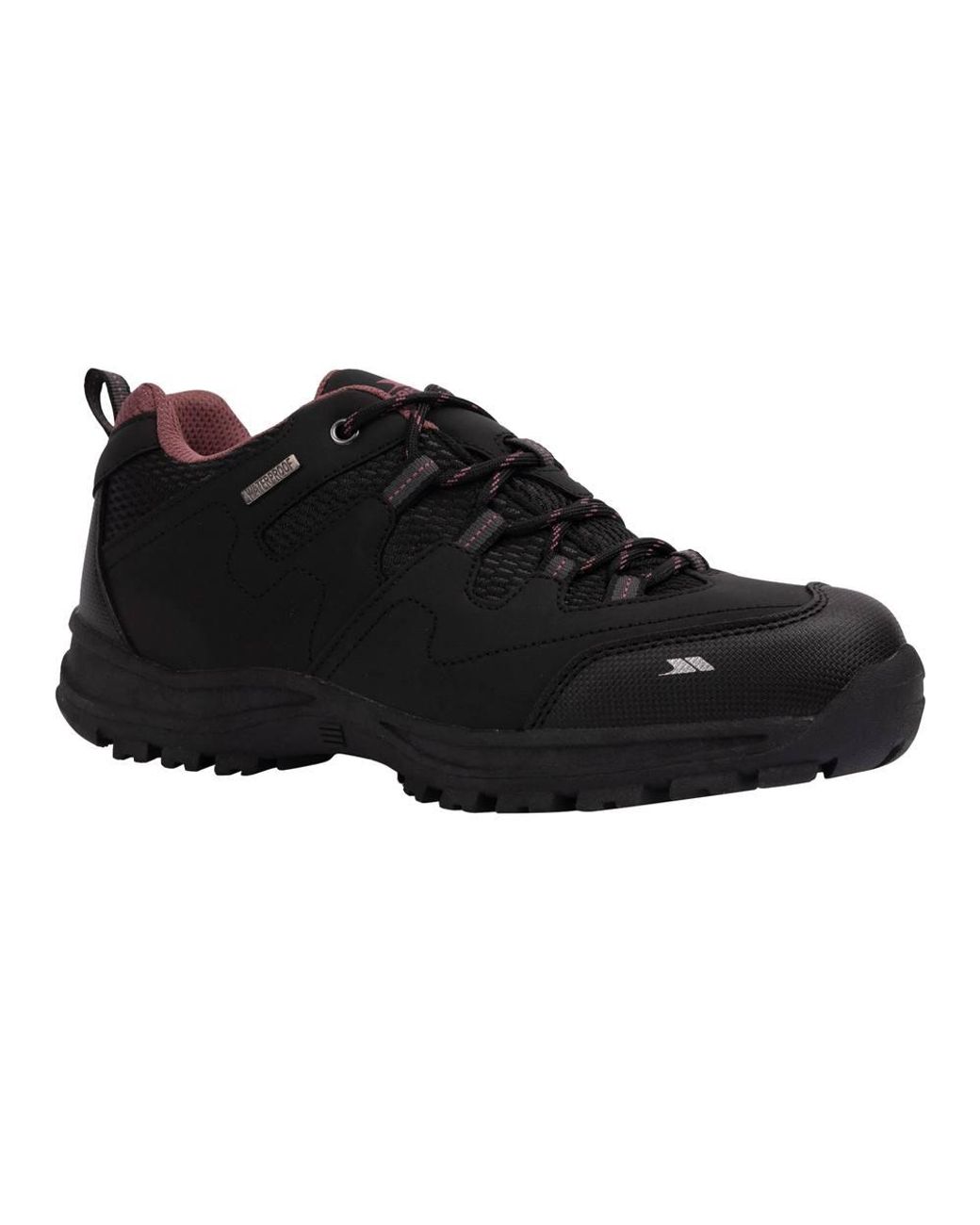 Trespass Black Mitzi Low Cut Hiking Shoes