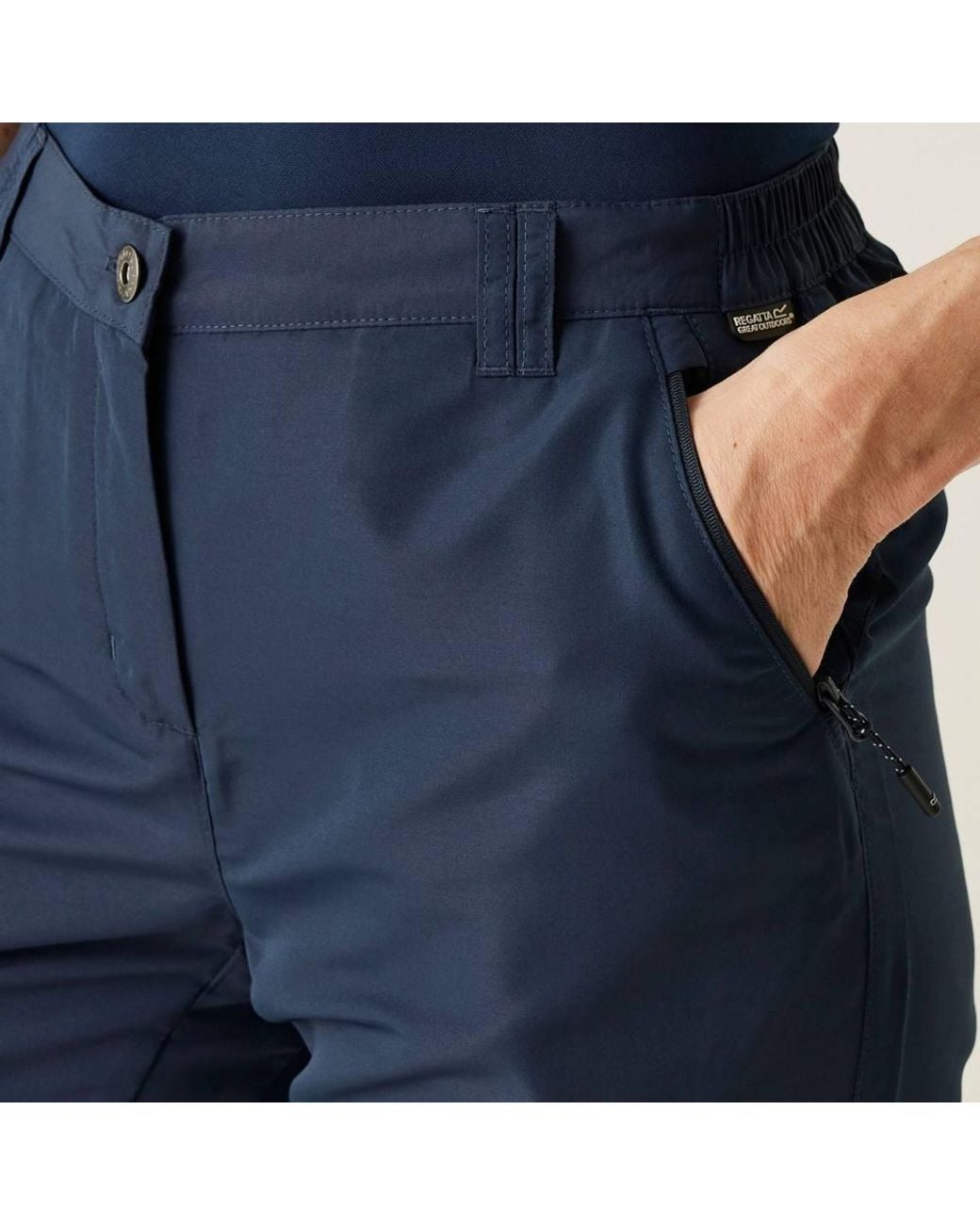 Regatta Blue Chaska V3 Capri Trousers
