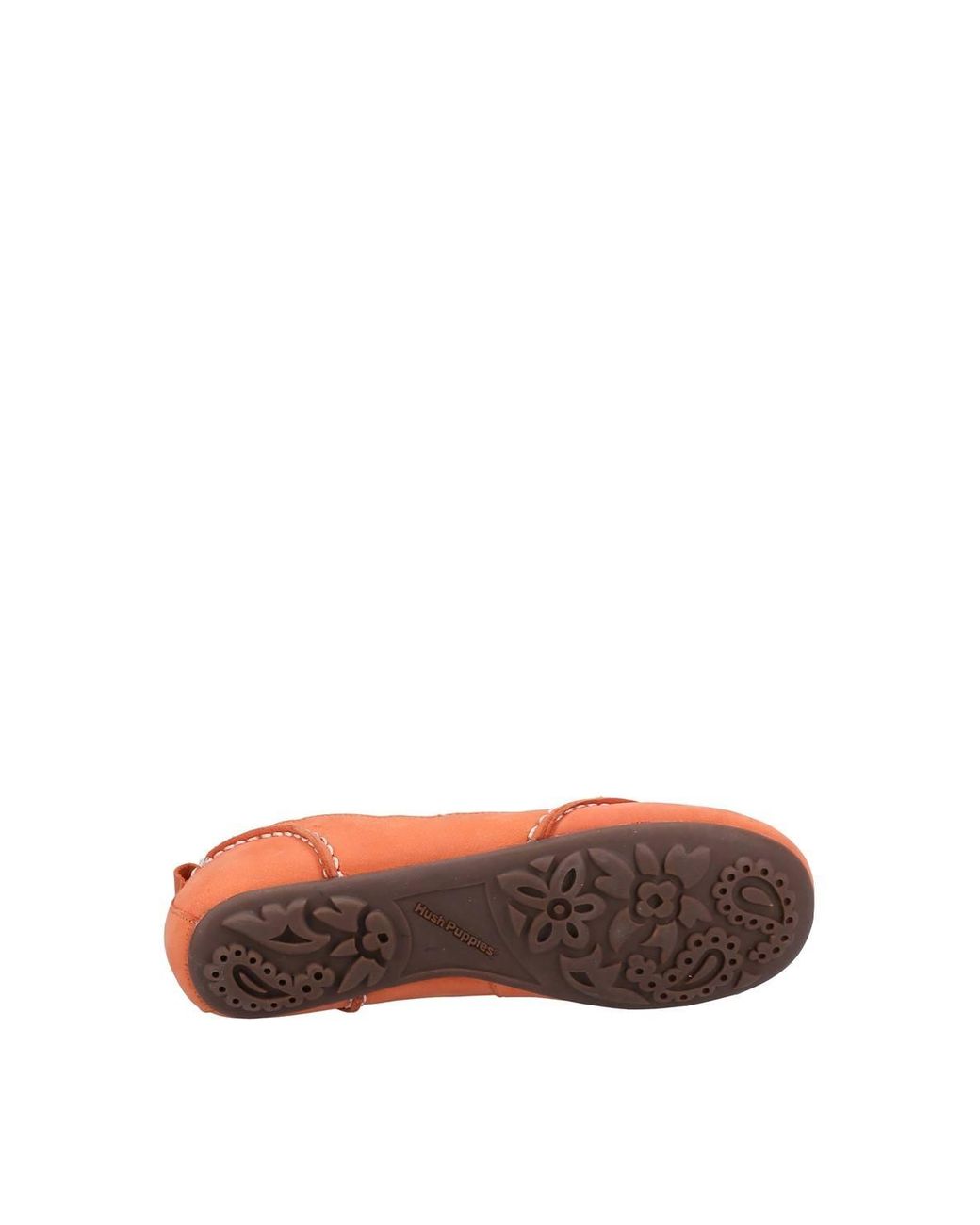 Hush Puppies Orange 'Janessa' Ballerina Flat