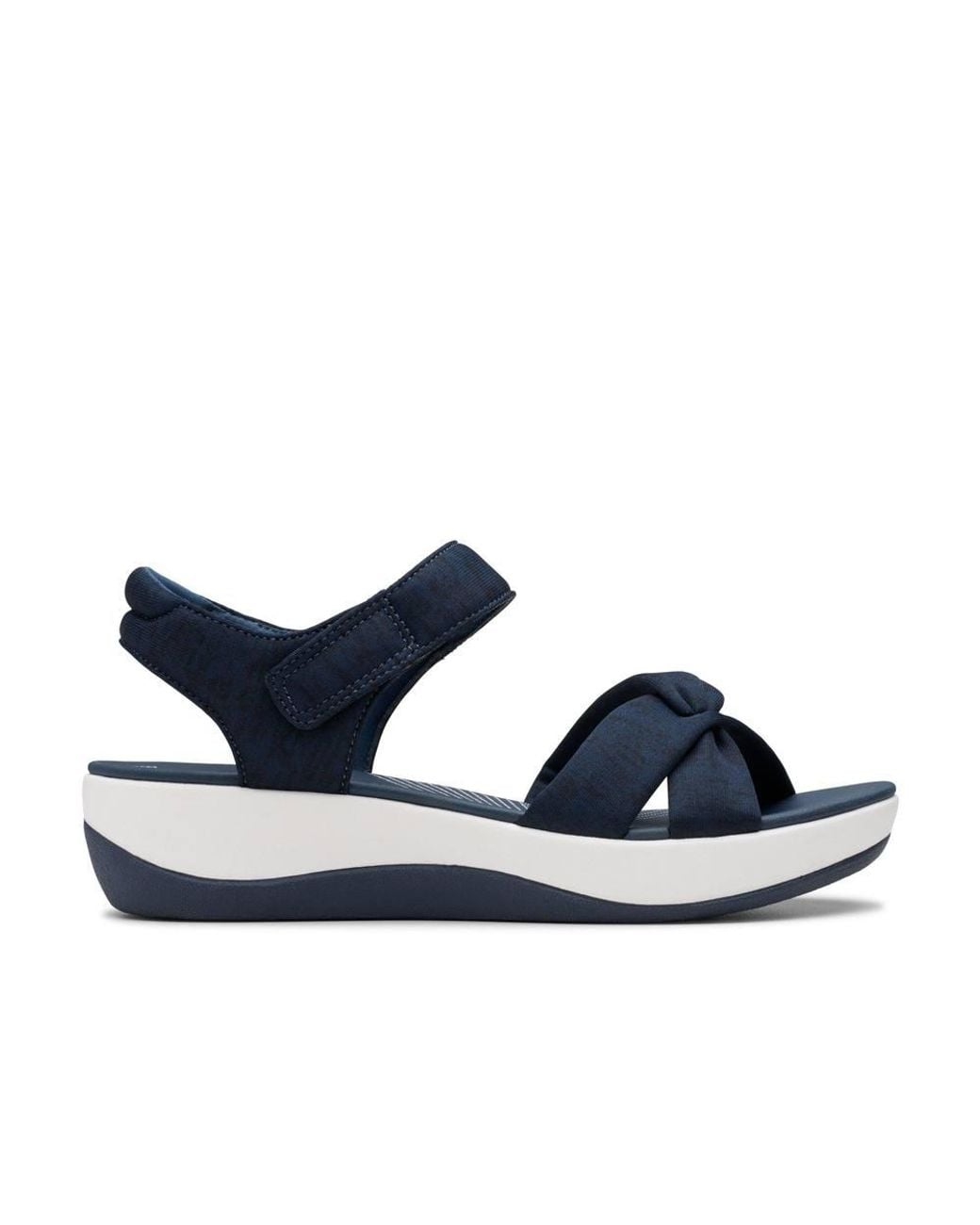 Clarks Blue Arla Daisy Wedges