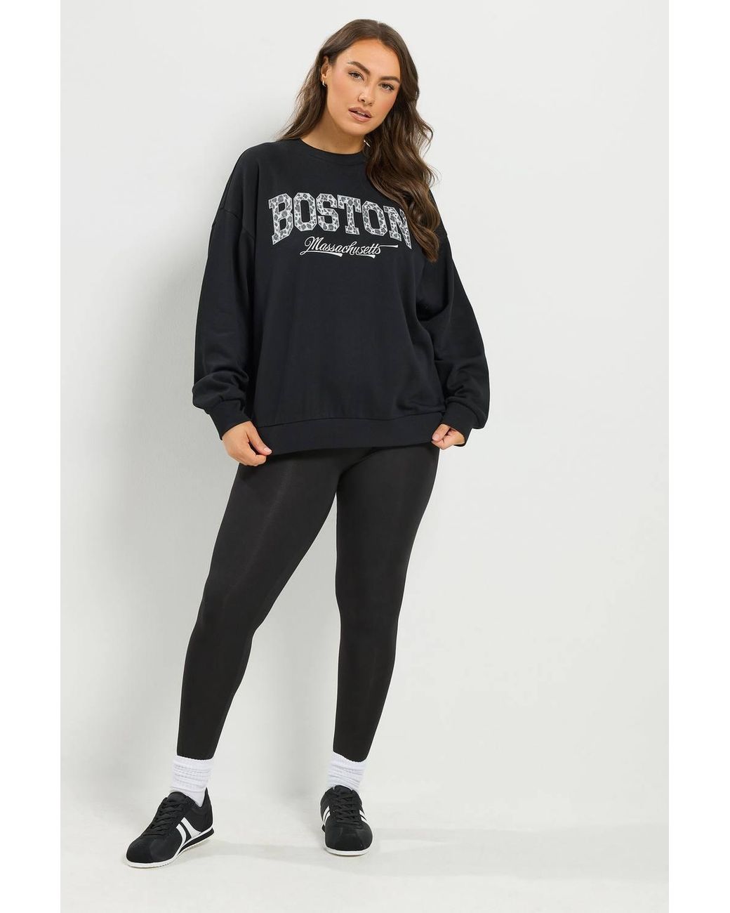 Yours Black 2 Pack Stretch Leggings