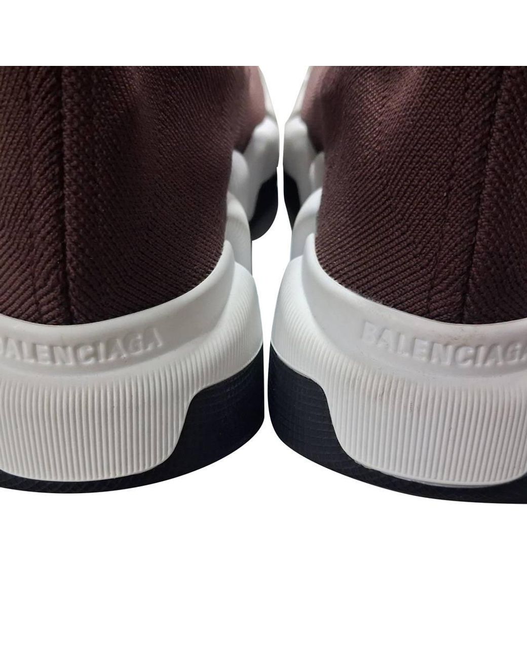 Balenciaga Brown Preloved Speed .0 Sneakers