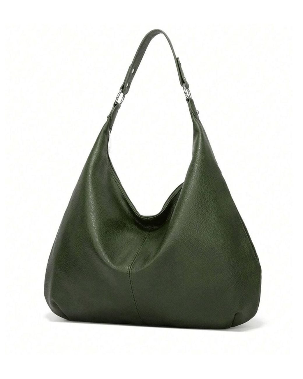 AJVANI Green Shoulder Underarm Hobo Tote Bag